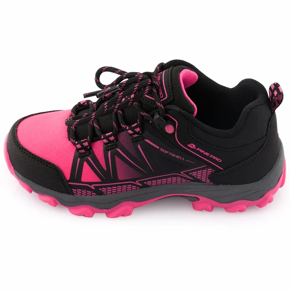 Alpine Pro FARO Unisex Niños Senderismo Zapatos Activos Zapatos de Trekking Ligeros Zapatos de Exterior Zapatos de Senderismo Duraderos Zapatos de Caminar Transpirable Tejido Exterior Softshell Base
