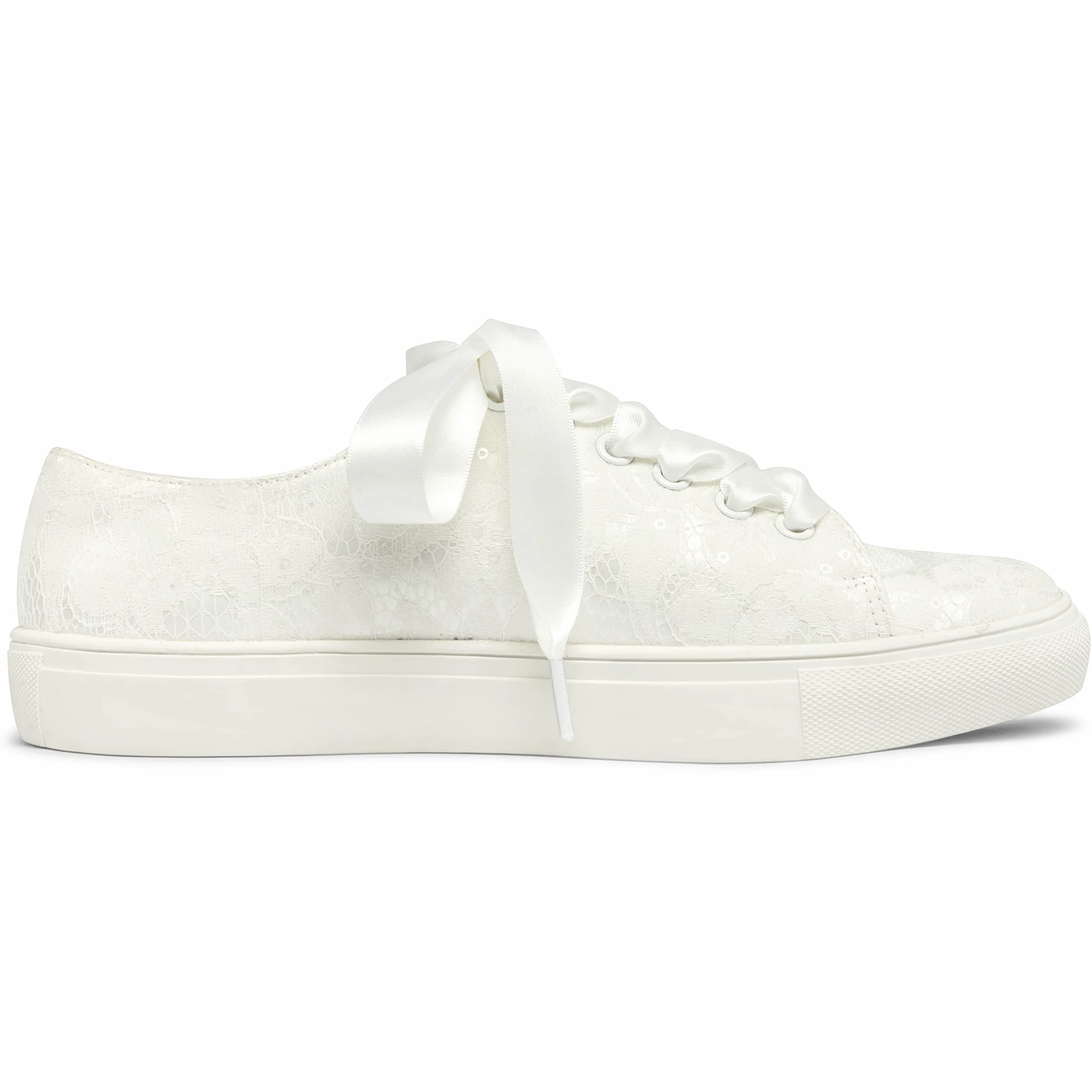 JIAJIA 8831Y Zapatos de Boda Zapatillas de Novia Planas Tenis de Novia Zapatillas de Encaje - Personalización Disponible
