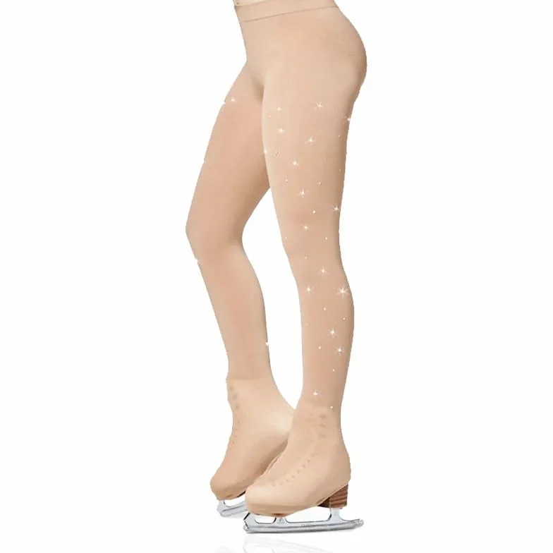 Medias de patinaje artístico para niños y adultos con hebilla