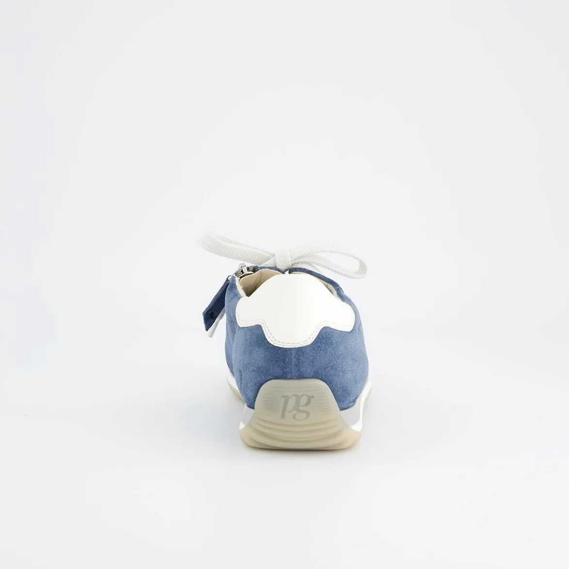 Paul Green Zapatilla 5300-047 de piel rugosa, azul, mujer