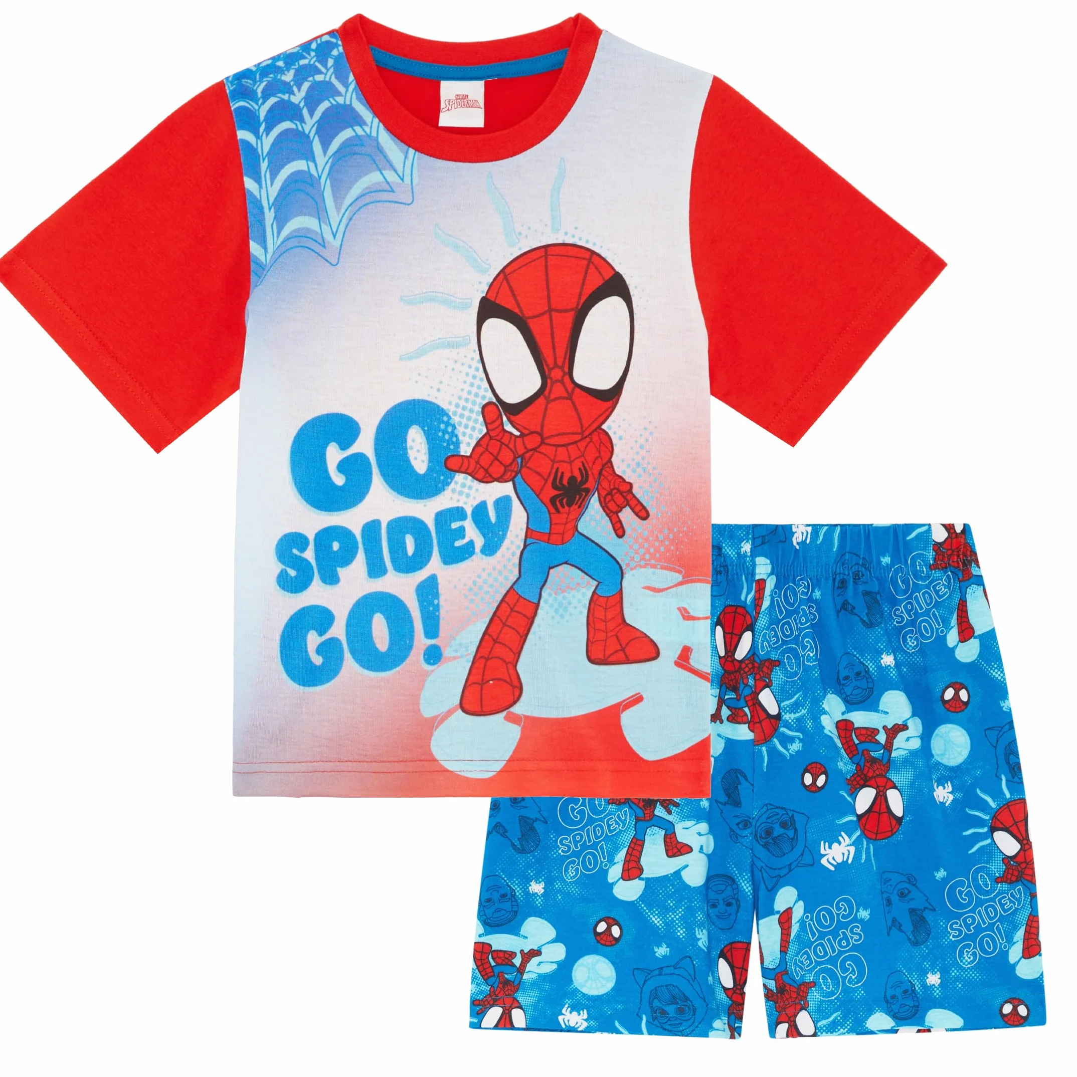 Spidey & Friends Spiderman Conjunto Pijama Corto