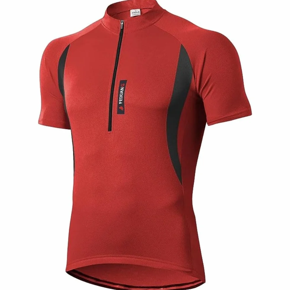 MEETWEE Maillot Ciclismo Hombre Manga Corta Cómodo Respirable Secado Rápido