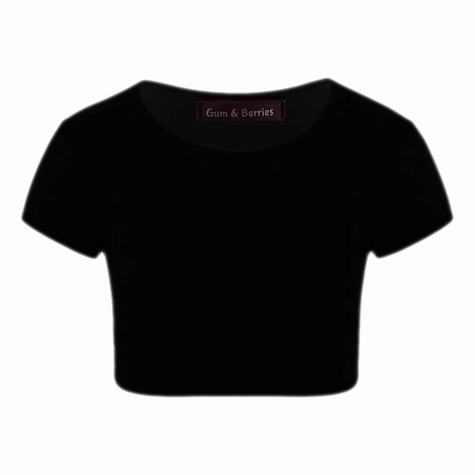 Tops Cortos de Manga Corta Lisos Fluorescentes de neón para niñas, Camiseta para niños, Ropa de Baile, Vestido Elegante de Gimnasia Edad 3-14 años