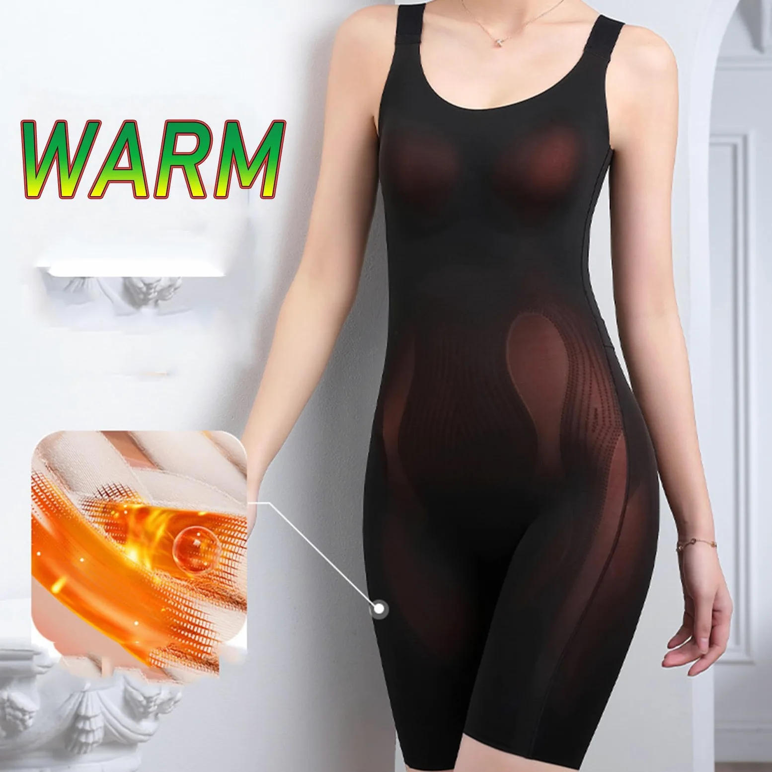 No Bra Required-One - Piece Bodysuit Tummy Controlor Butt Lifter Shapewear Women, Corset Bodysuit