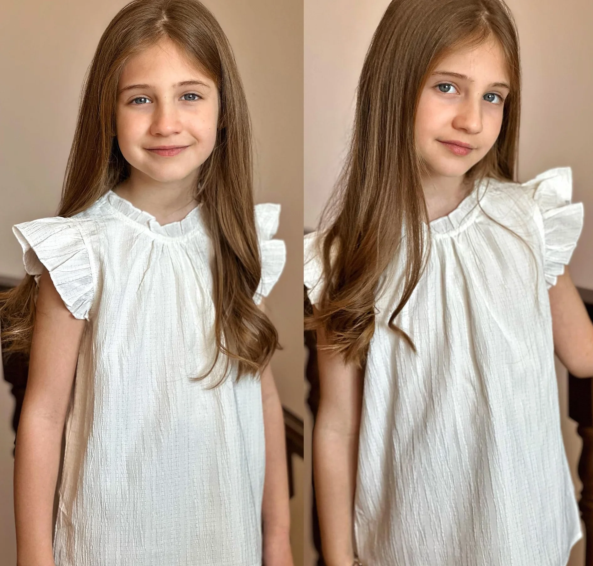 Arshiner Camiseta De Verano para Niñas Blusa con Volantes Las Mangas Y Cuello A Camisa Holgada Y Elegante para Niños Top Moda Informal 5-12 Años