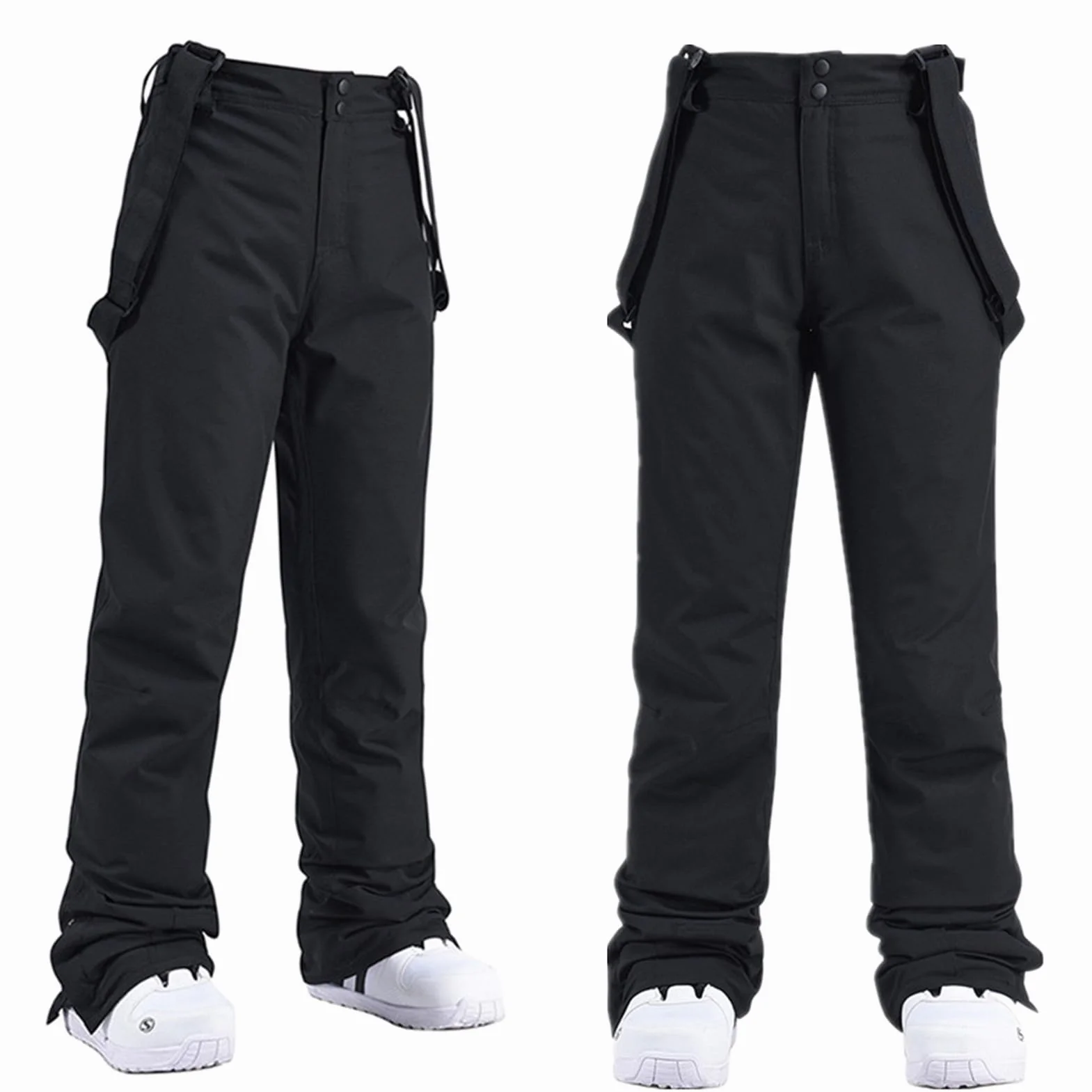 Pantalones De Esquí para Hombre Y Mujer, Forrados con Bolsillos