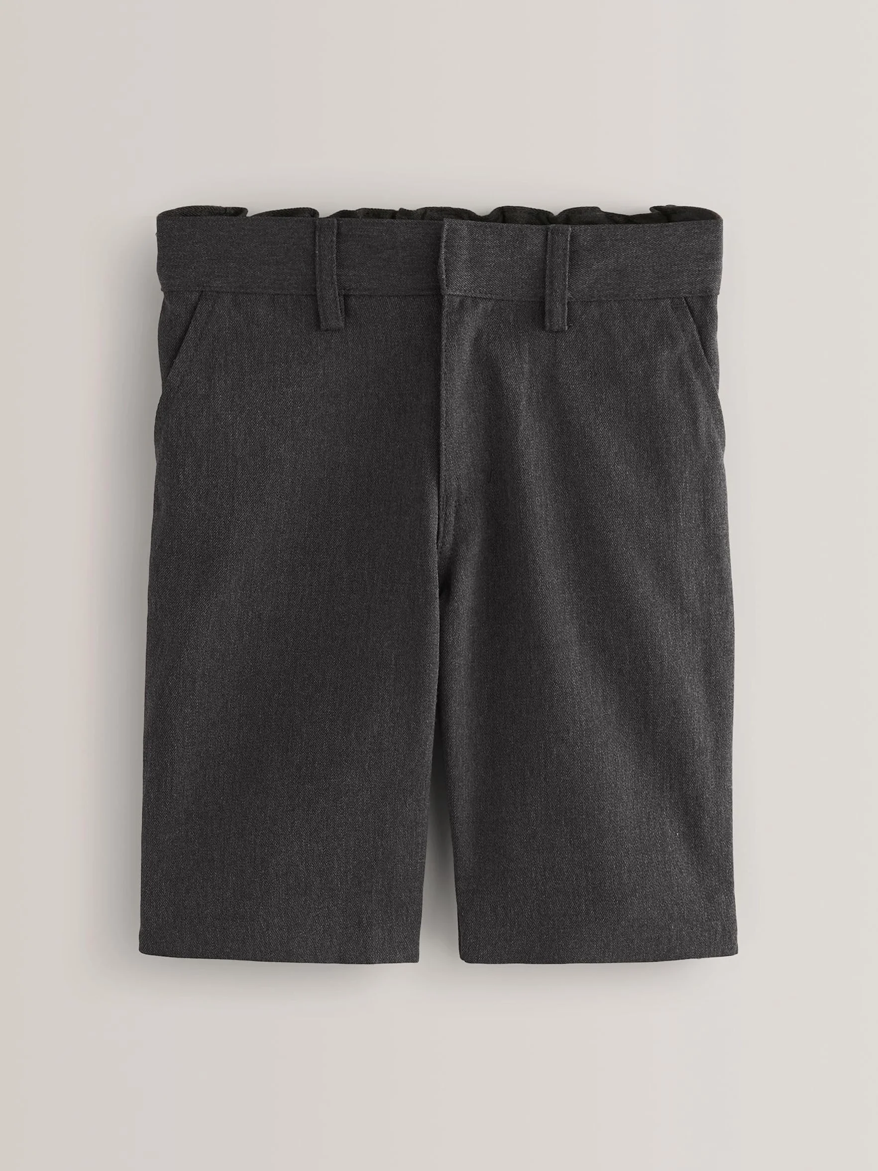 NEXT Niños Pack de 2 Pantalones Cortos Escolares sin Pinzas Delanteras