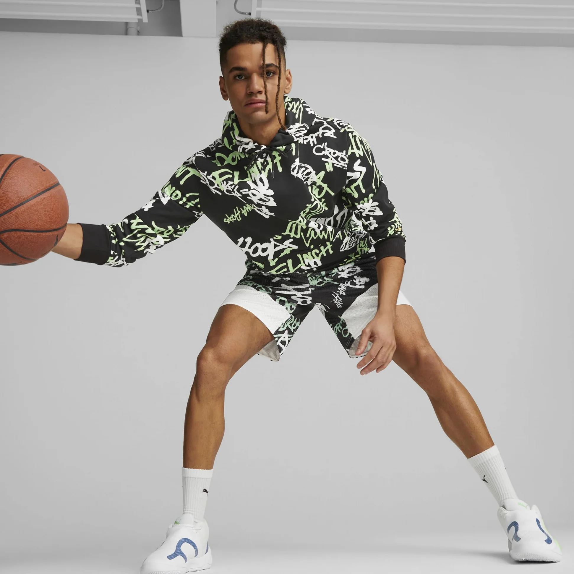 PUMA Rise Nitro Fadeaway, Zapatillas de básquetbol Hombre