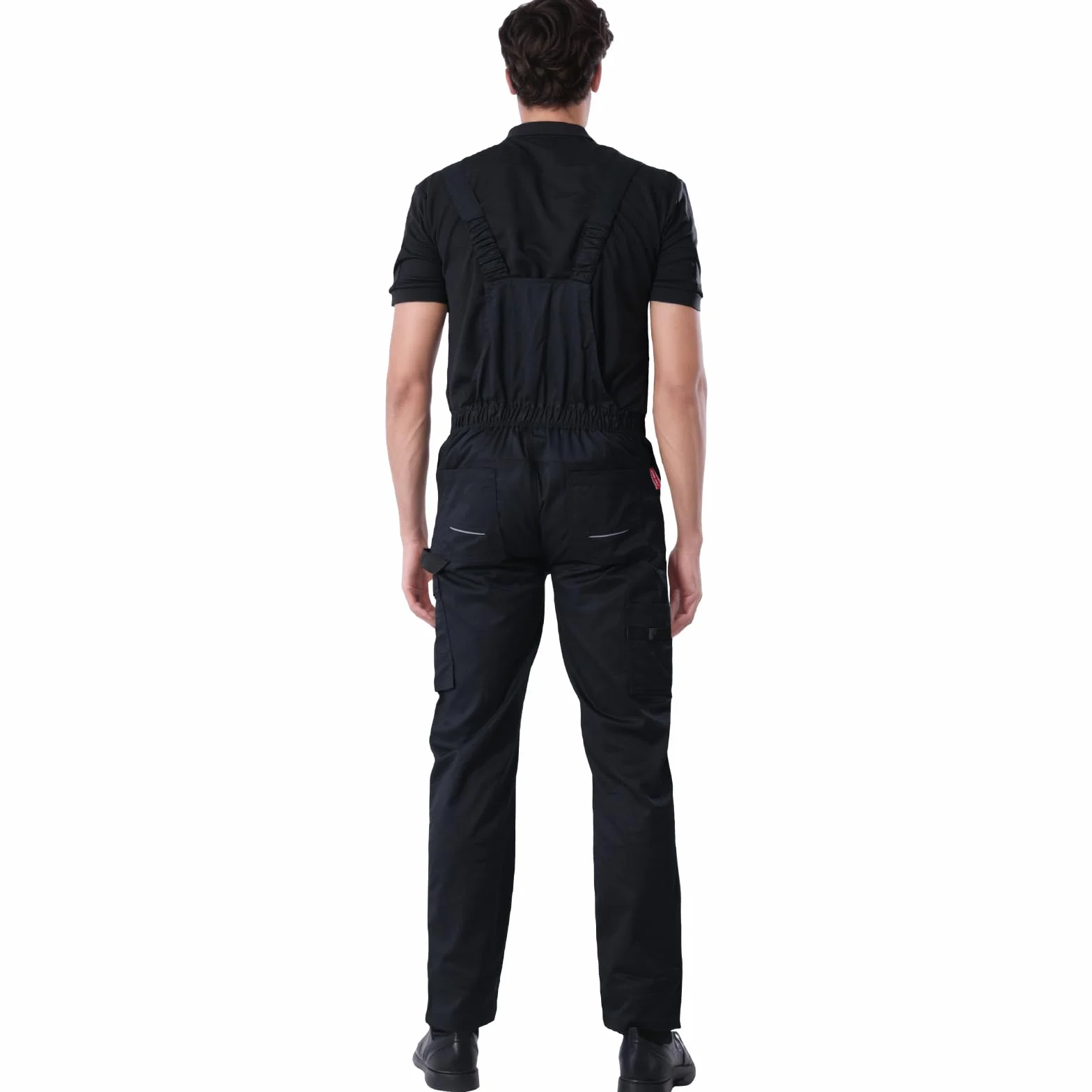 WORK IDEA Pantalón de Trabajo elástico para Hombre con múltiples Bolsillos y Bolsillos para Herramientas