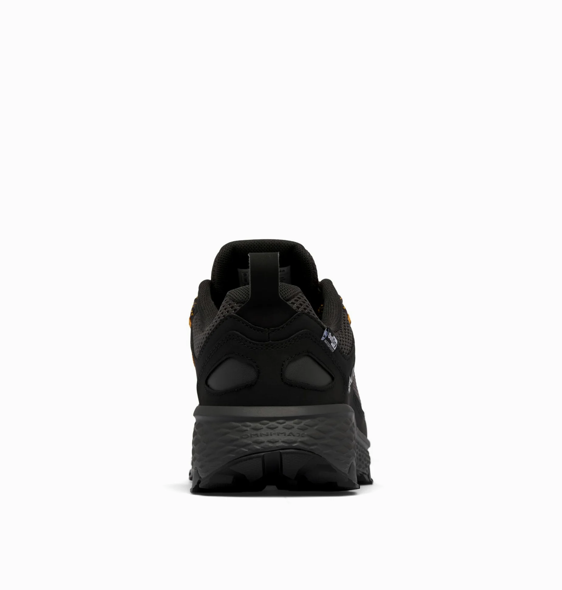 Columbia Men's Peakfreak Rush Outdry, Black/Raw Honey, 8