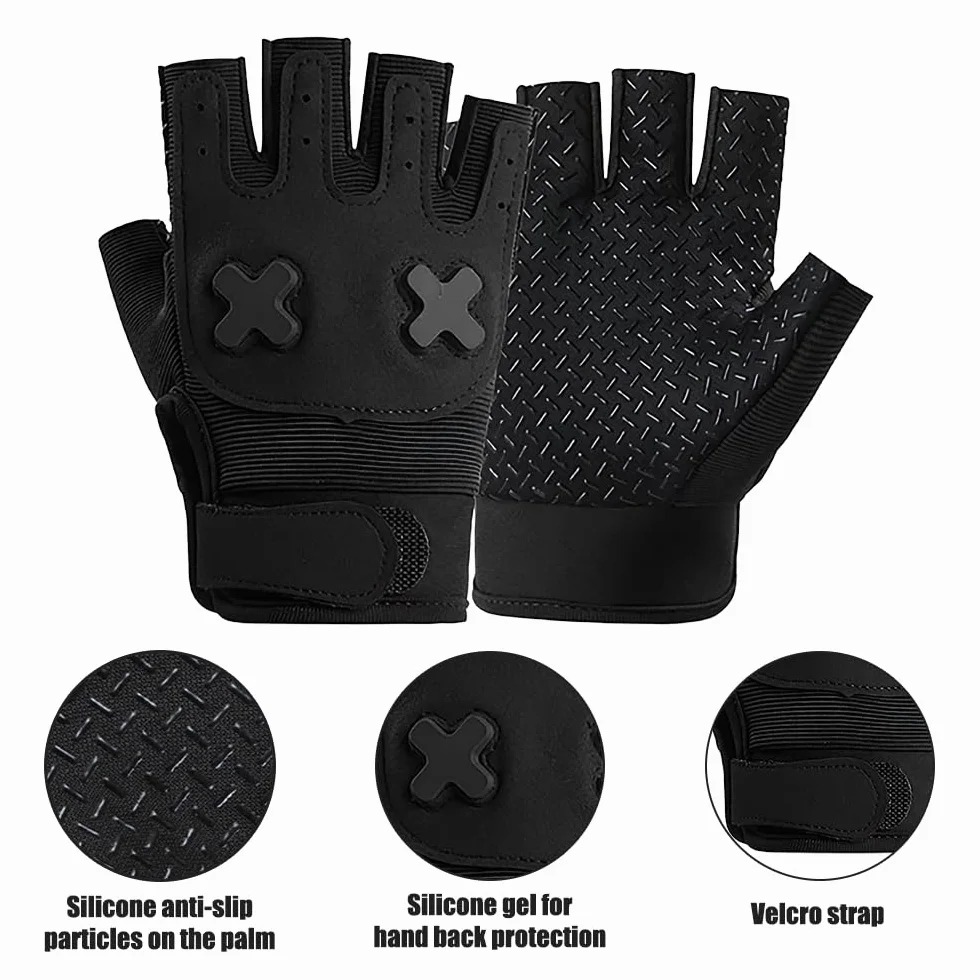 Guantes Bici Niño, Antideslizante, Transpirable, Guantes Ciclismo, para Niñas y Niños Edad 8-12, para Montar a Caballo, Andar en Bicicleta, Patinar y Andar en Patinete