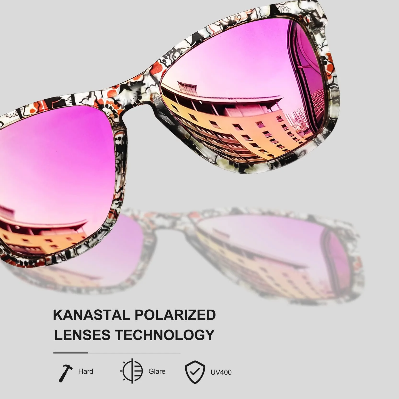 KANASTAL Gafas de Sol Polarizadas Protección UV400 Categoría 3