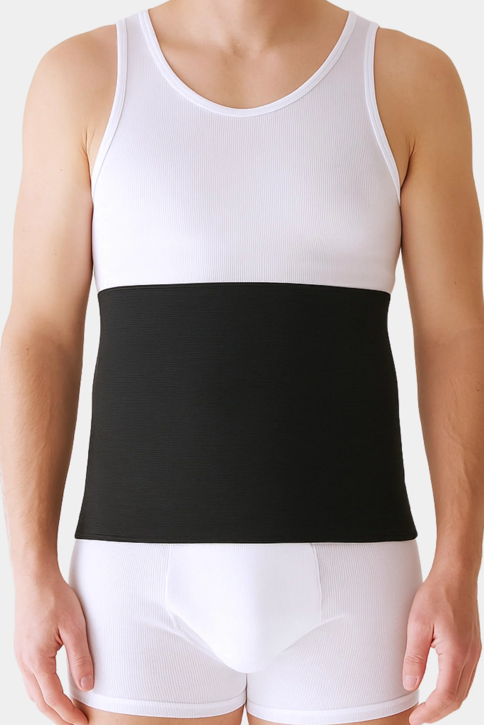 con-ta Conta Calentador de riñones cálido de algodón y elastano con parte trasera alargada, para hombre y mujer, ropa interior para lumbares y espalda, tallas S - 3XL