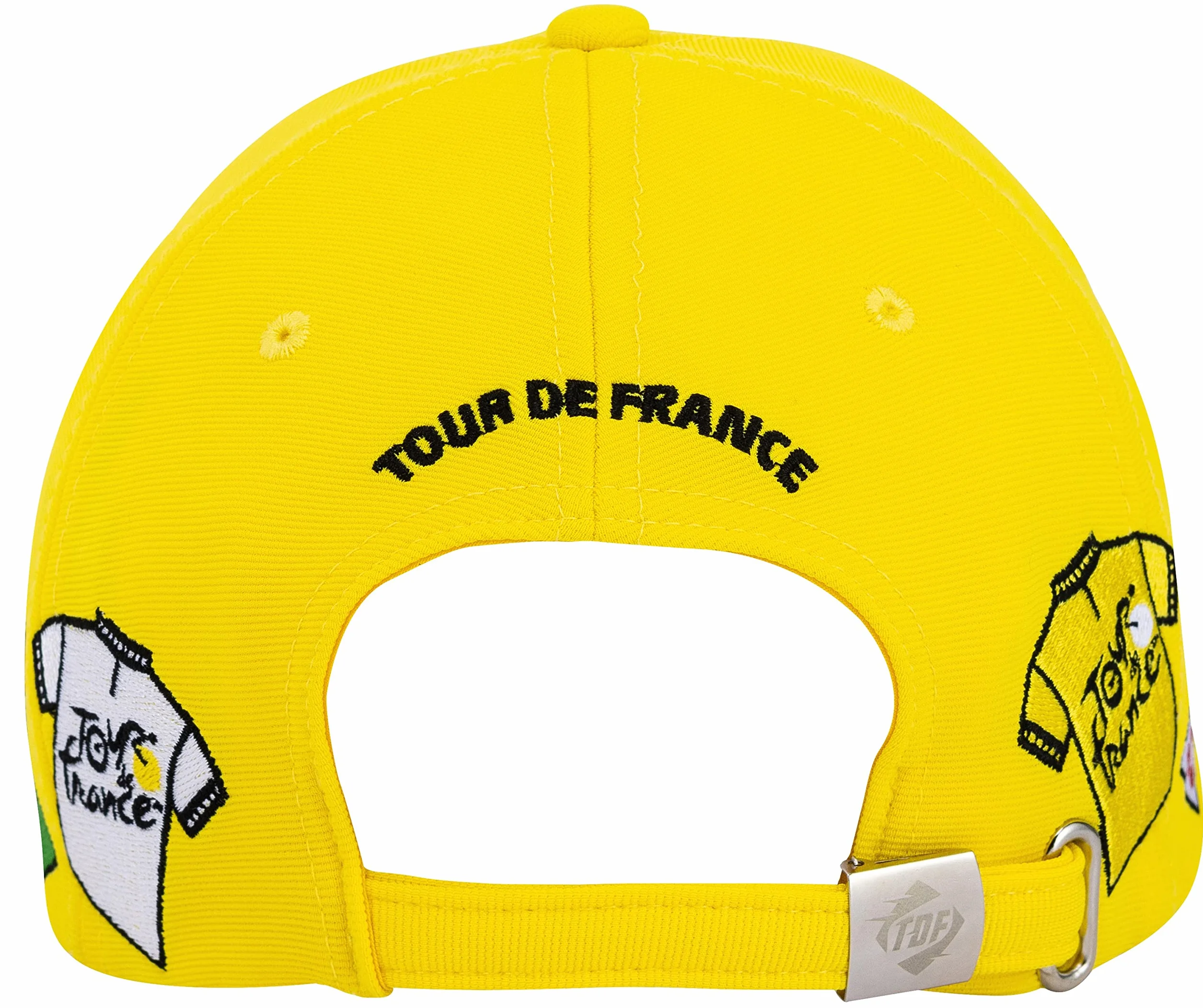 Tour de France Gorra líder Oficial Ciclismo Talla Ajustable Amarillo Talla única
