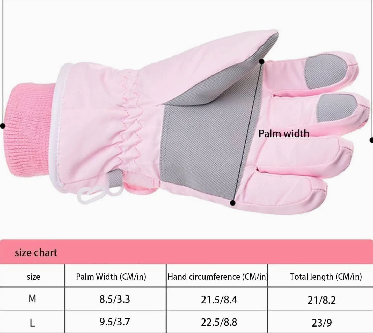 Guantes Running Guantes Cálidos De Invierno Con Pantalla Táctil, Guantes De Dedo Completo For Esquí, Bicicleta, Patinaje, Correr, Senderismo Guantes Deporte Hombre