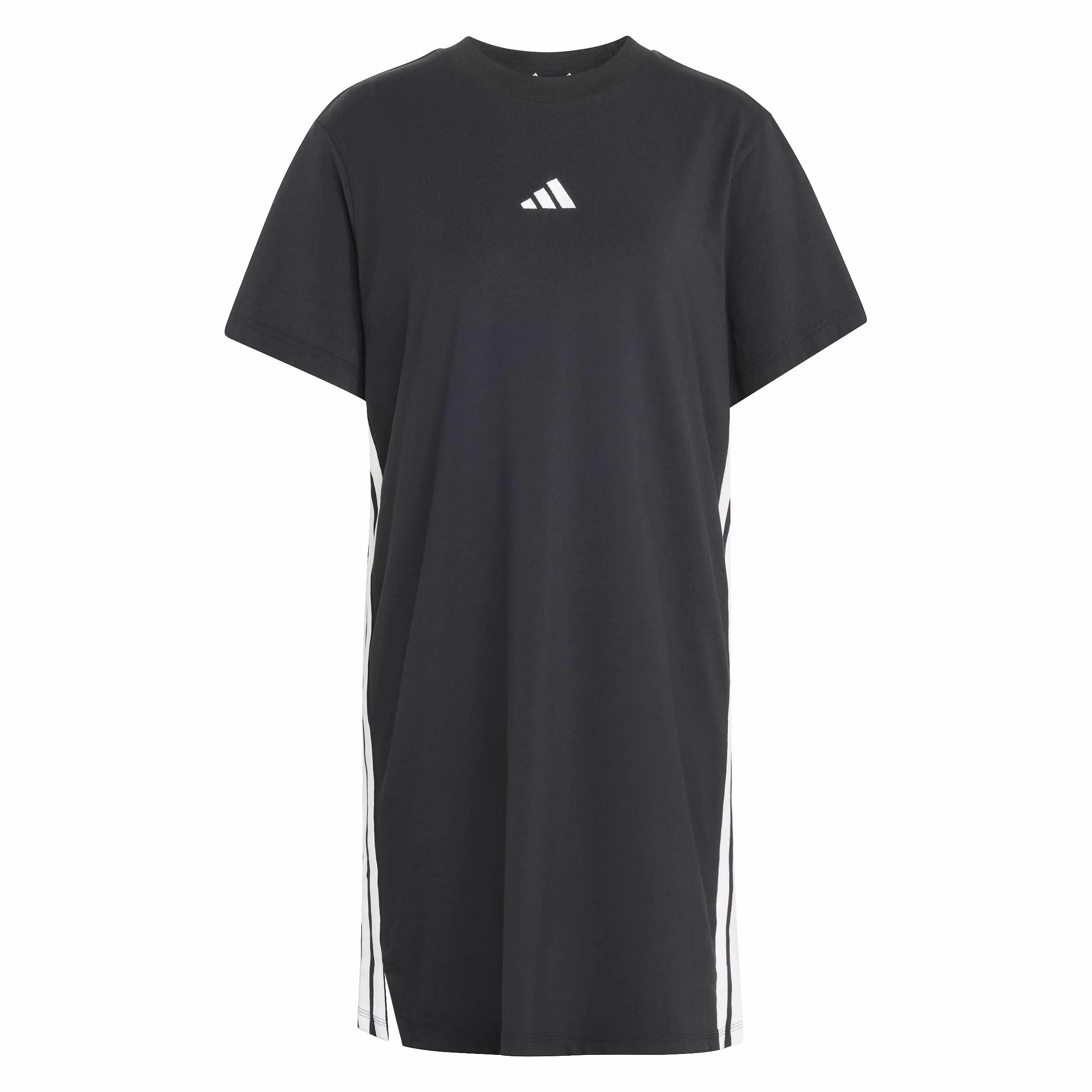 adidas Women's Essentials 3 Stripes Vestido Camiseta