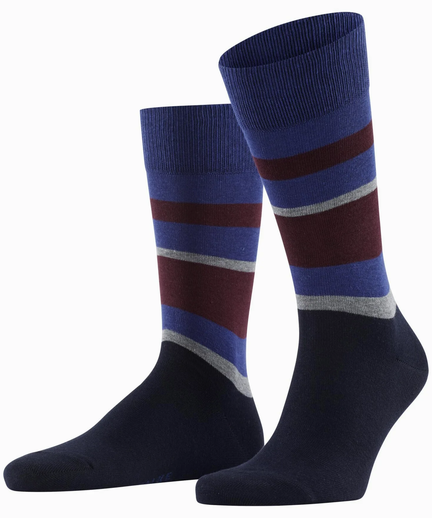 FALKE hombre Happy Box Mix 3-Pack calcetines transpirable algodón extra suave reforzado con costura plana para dedos de los pies libres de presión para looks de negocios multipack 3 pares