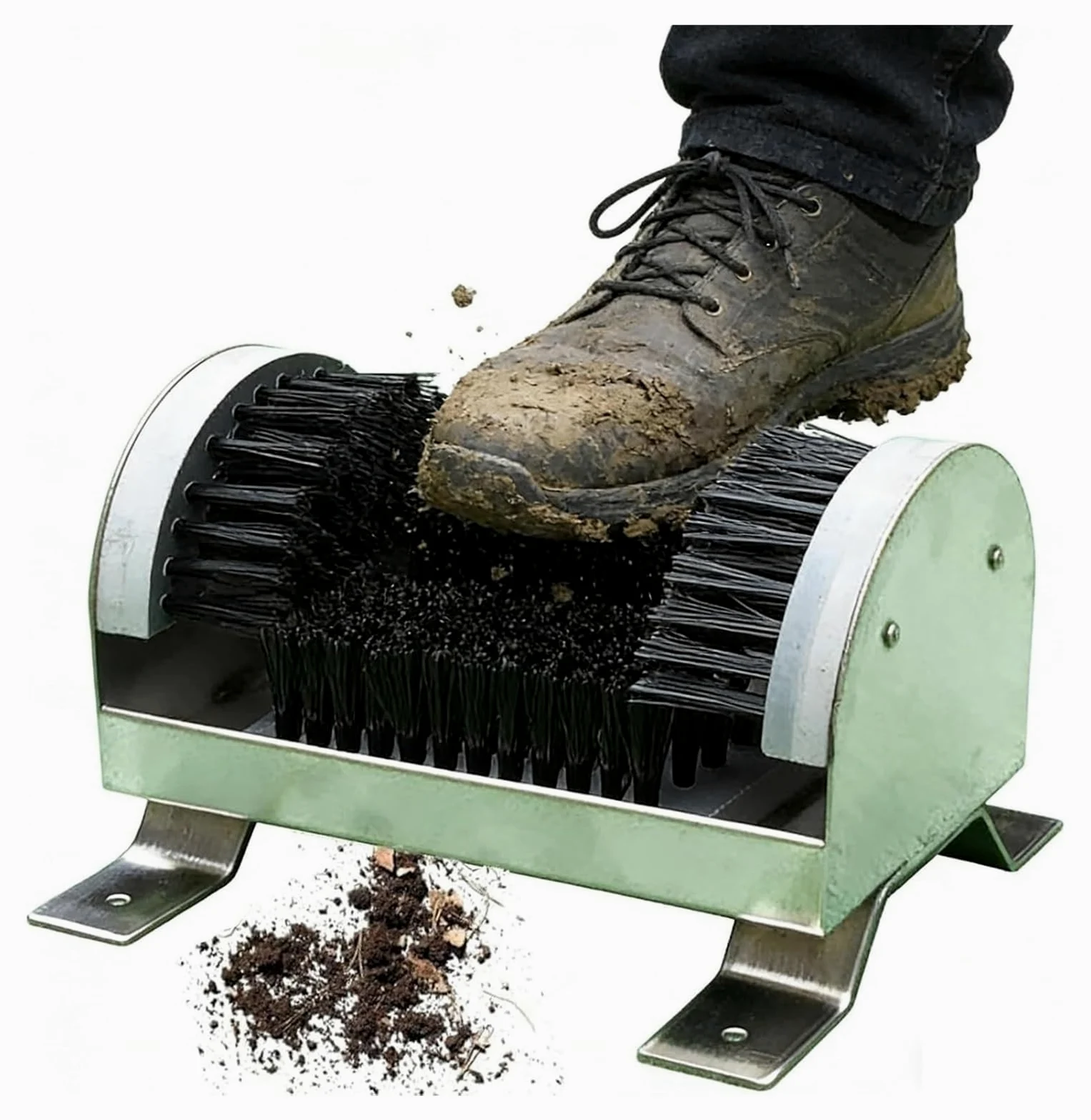 Limpiador De Botas, Puede Eliminar El Polvo Y La Nieve De Las Suelas De Los Zapatos, for Uso En Interiores Y Exteriores.