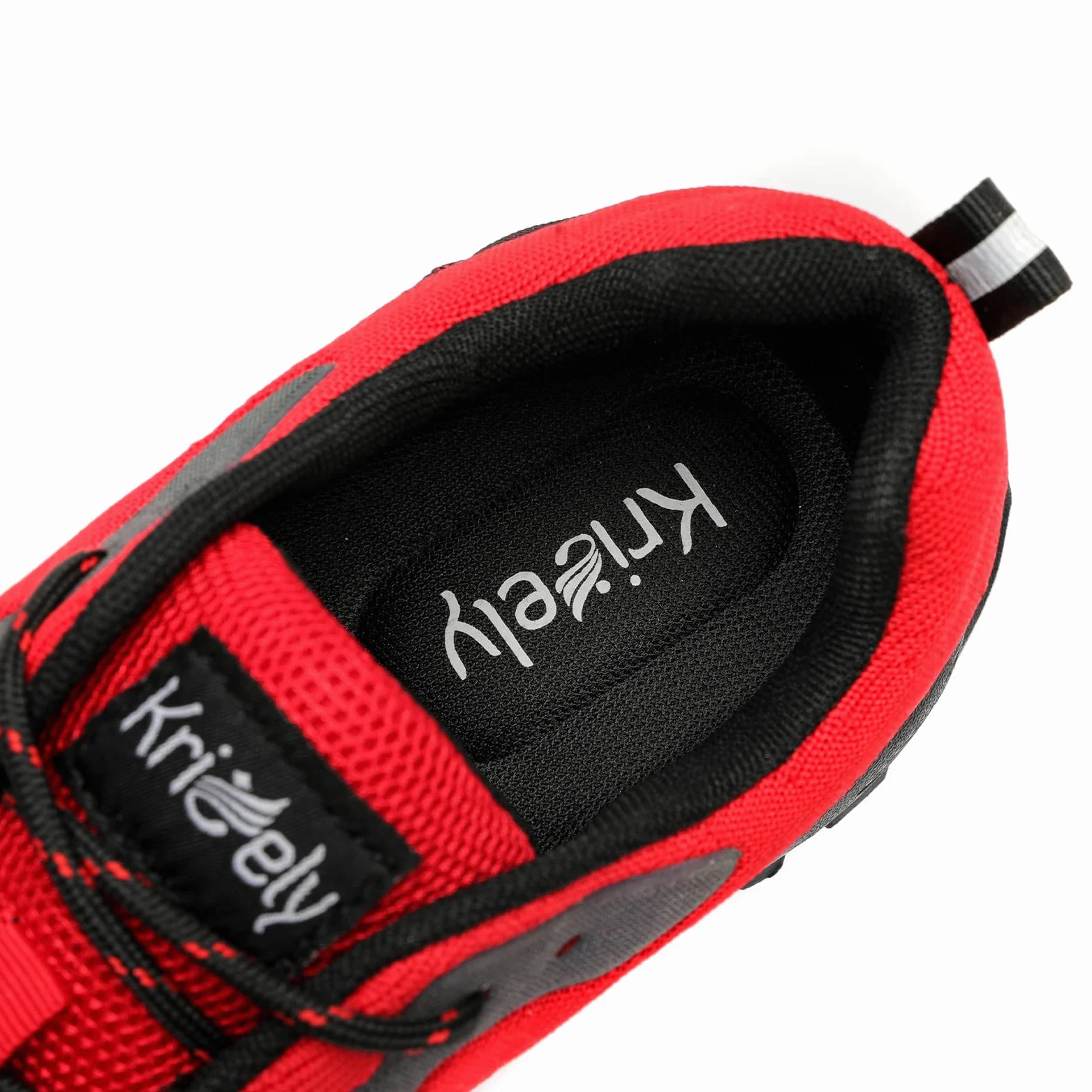 Kricely Zapatillas Trail Hombre Antideslizante Senderismo Rojo 44.5 | Transpirable y ligero, suela de goma antidesgaste, apto para montaña, caminatas, trail running y uso exterior diario