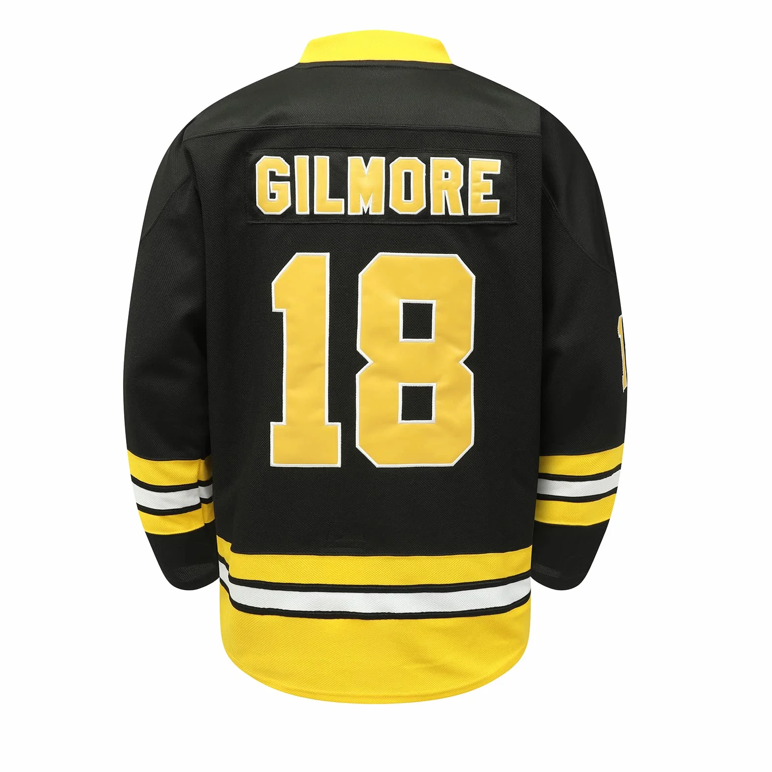 Happy Gilmore #18 Jersey Boston Adam Sandler 1996 Movie Ice Hockey Jersey cosido S-XXXL, ropa de hip hop de los años 90 para fiesta