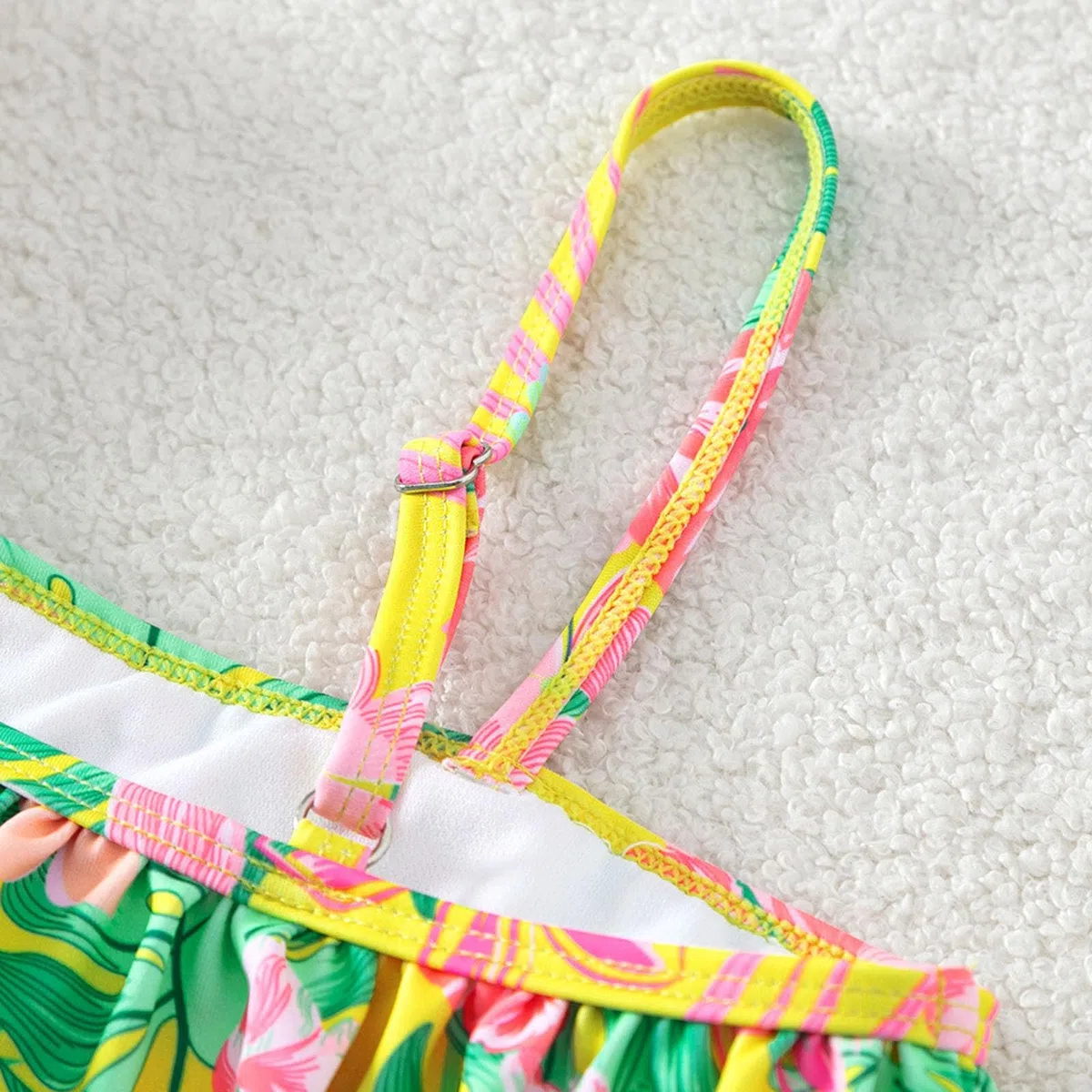 Generisch Traje de baño niñas niños niño niña primavera verano estampado sin mangas chaleco vacaciones pantalones cortos playa traje de baño traje de baño ropa