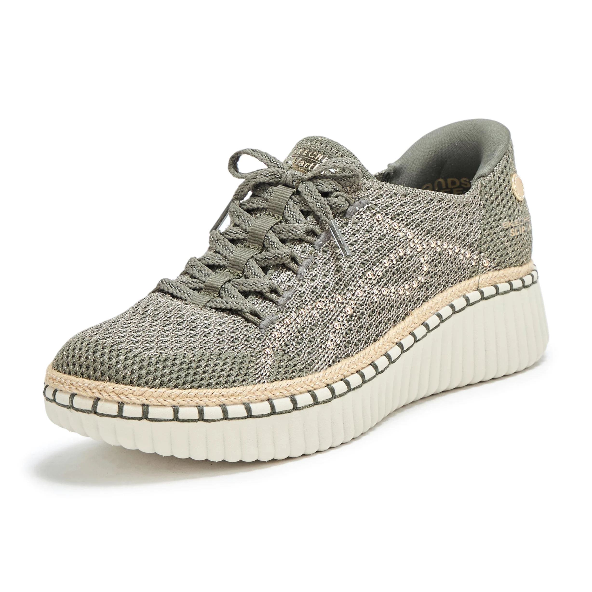 Skechers Zapatillas Martha Stewart Wilshire BLVD para Mujer - Regal, Oliva, 6.5