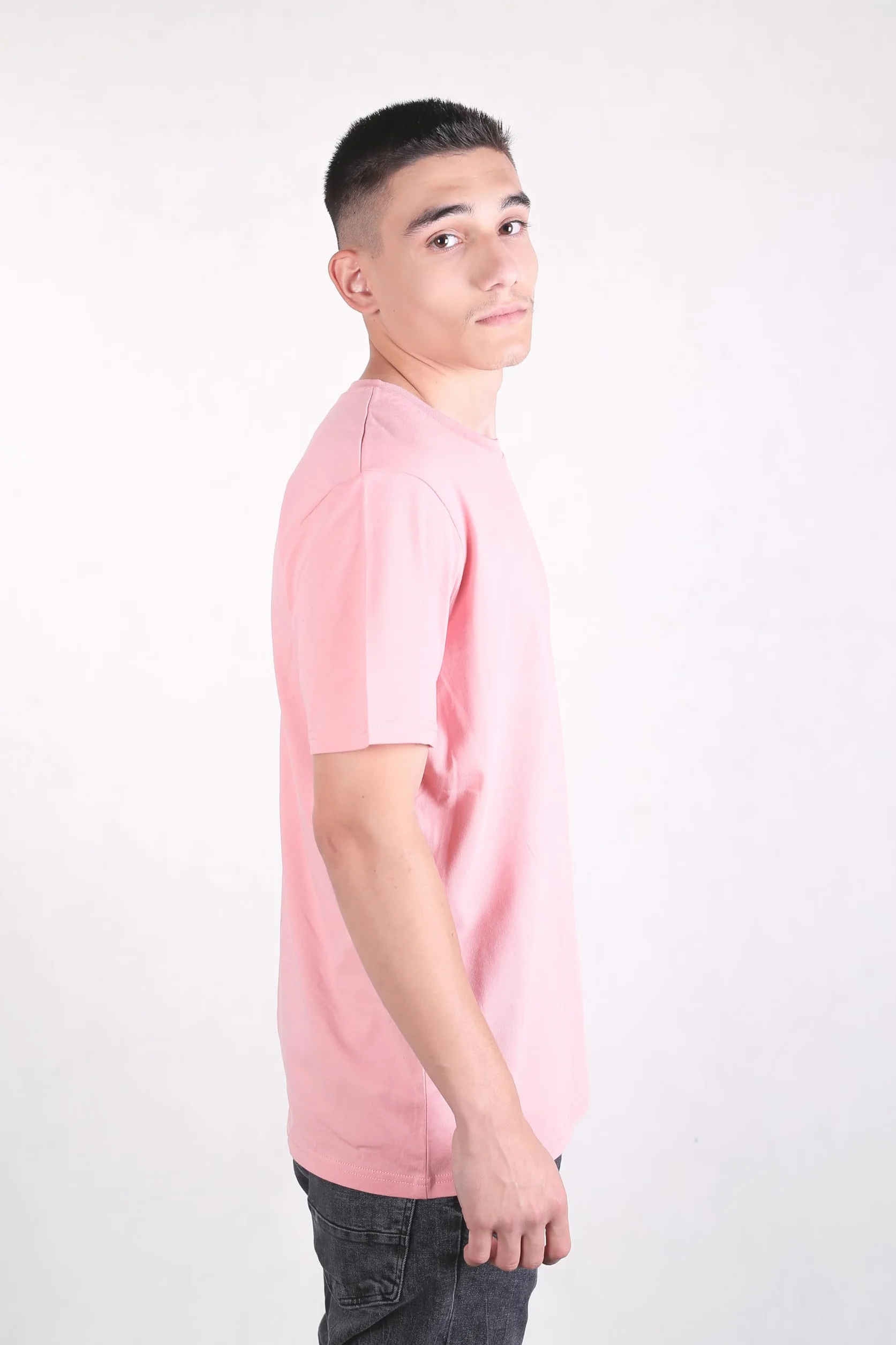 Organic Cotton Camiseta con Estampado Icon, melocotón, XXL