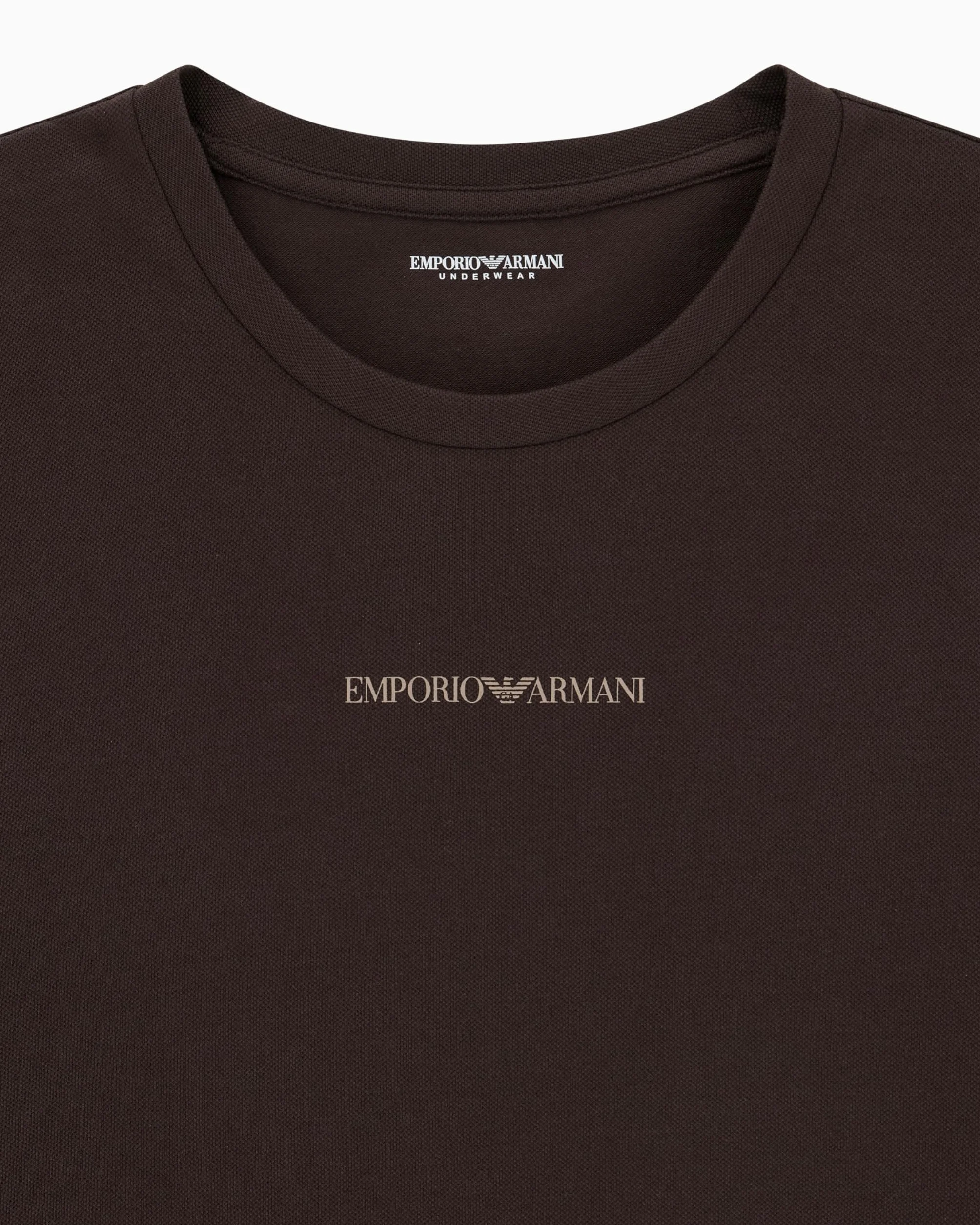 Emporio Armani Stretch Piquet T-Shirt Camiseta Hombre (Pack de 1)