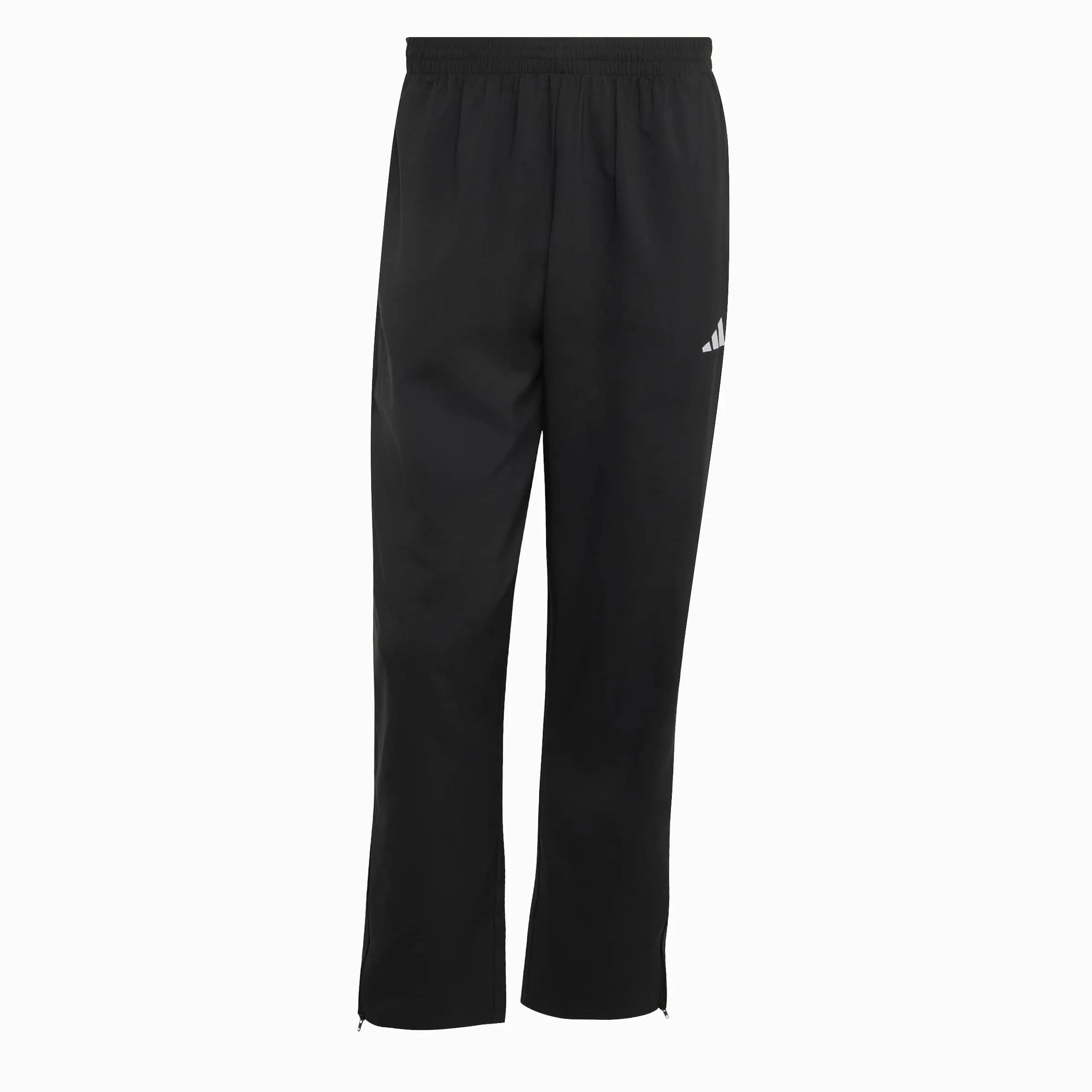adidas Hombre Essentials Small Logo Stanford Lite Woven Tapered Open Hem Pants, Black, 3XL