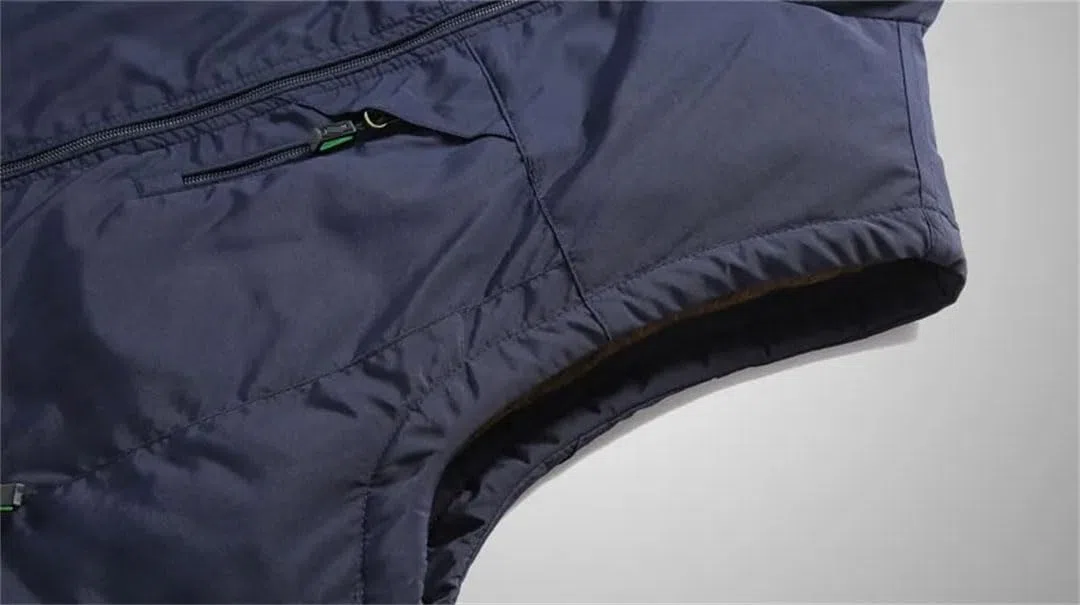 Vogrtcc Chaleco Cálido De Lana Para Hombre Con Bolsillos Chaleco Informal Chaqueta Sin Mangas