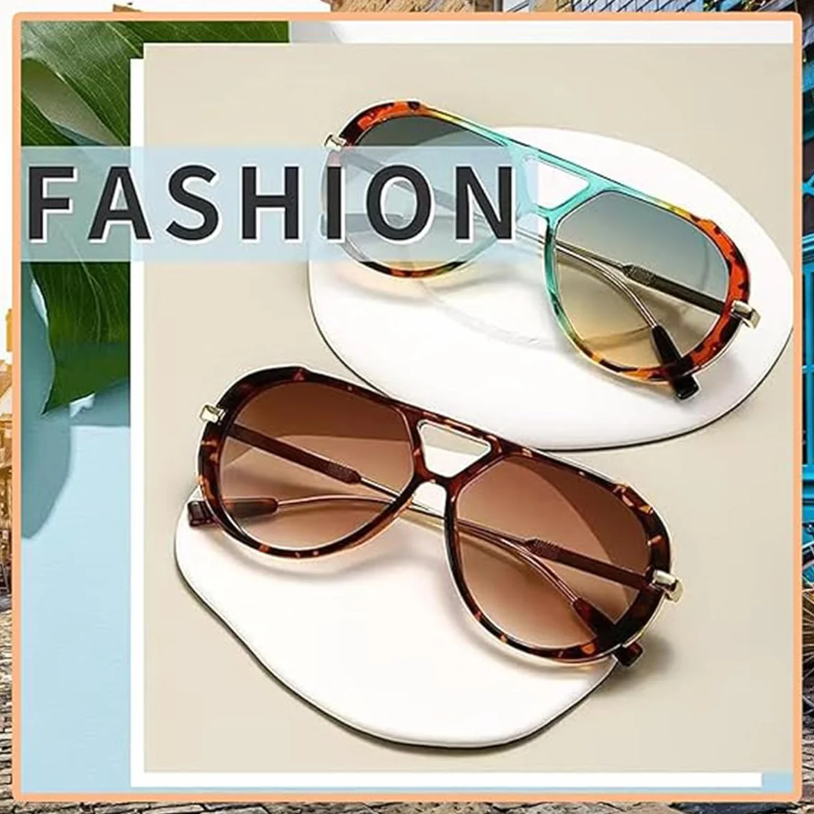 Gafas de sol de aviador Panther vintage unisex