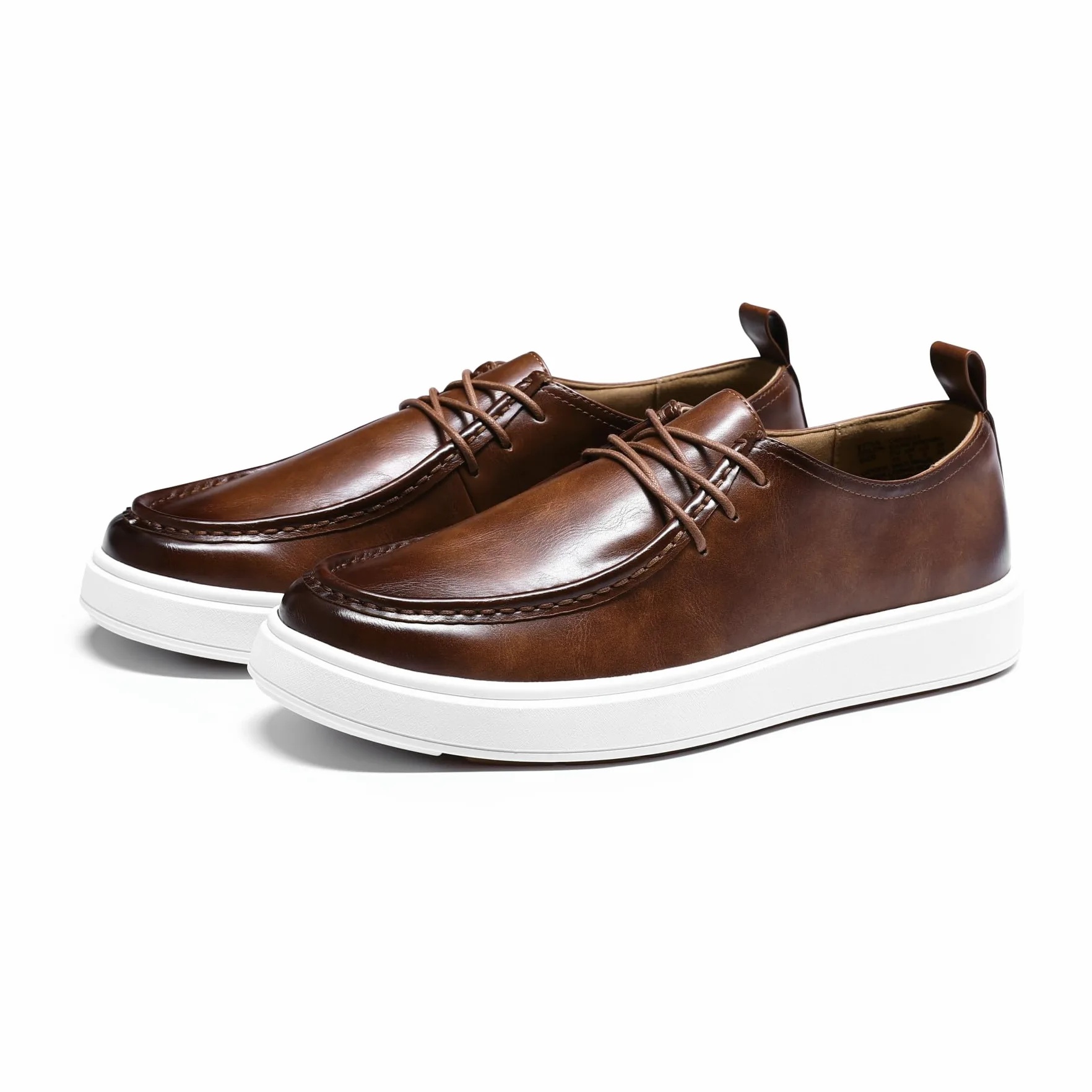 YFFUSHI Mocasines para Hombre, Cuero Ligero, Zapatos Náuticos, Estilo Casual