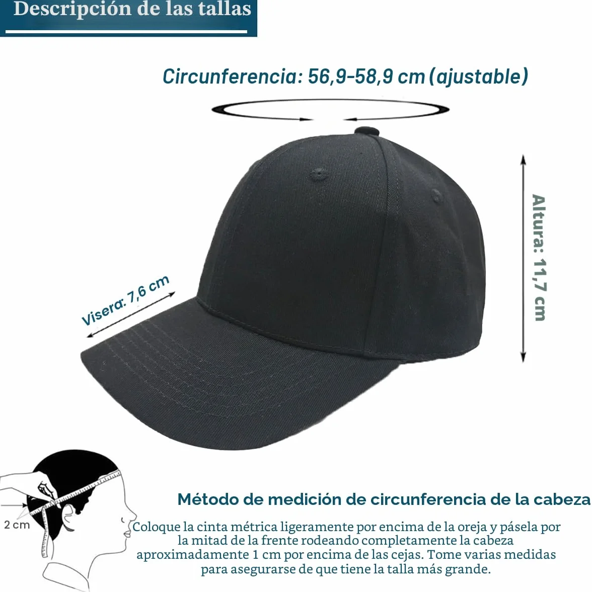 Gorras de béisbol 100% algodón para hombre y mujer clásicas