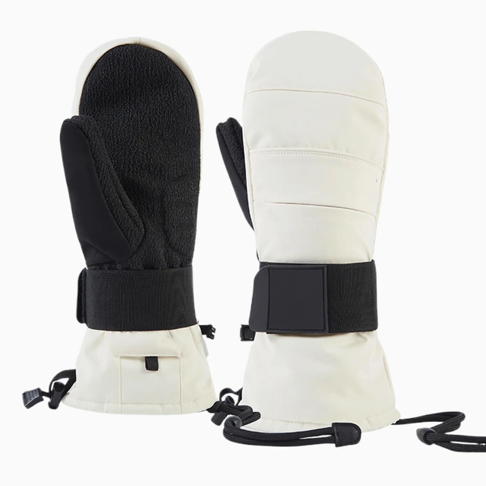 Guantes de invierno para motocicleta, guantes cálidos para pantalla táctil, con protector de muñeca, guantes de snowboard con forro polar, para hombres, motocicleta, esquí, invierno, nieve, ciclismo