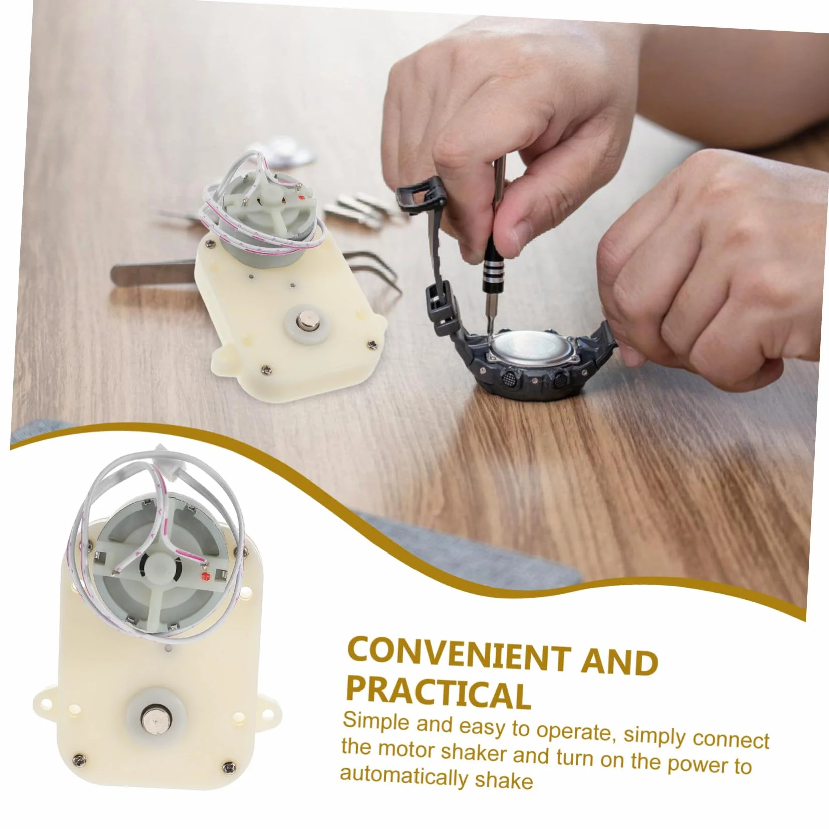 Motor DC de Reducción de con Torque para Caja de Reloj Automático Motor Silencioso para Hogar Oficina y Joyería