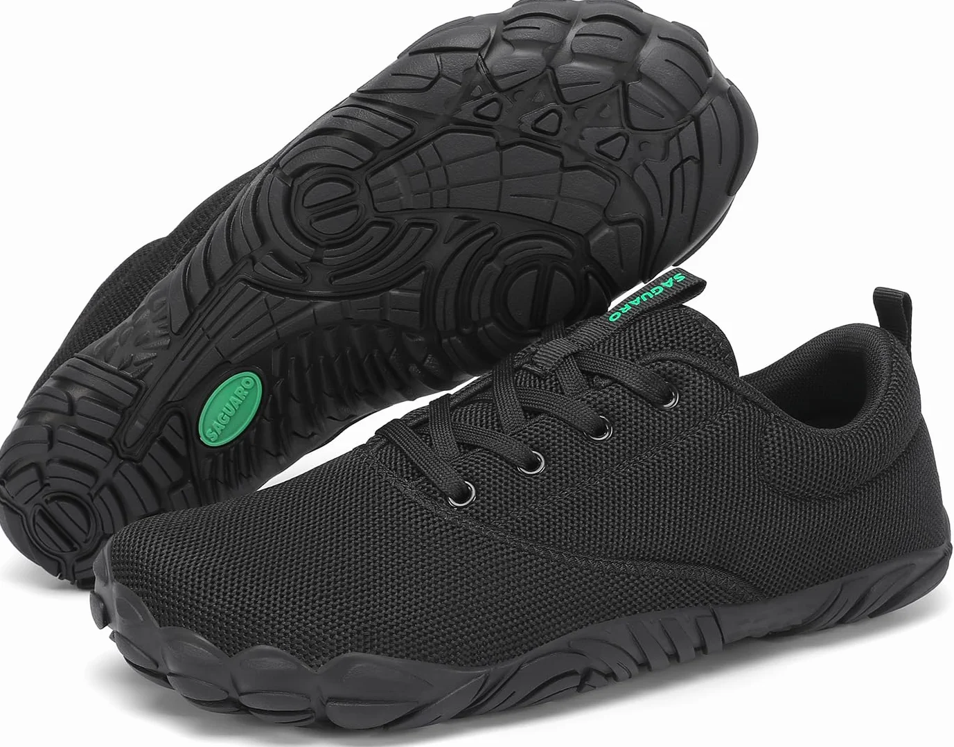 SAGUARO Unisex Zapatos Barefoot Antideslizante y Ligeras Zapatillas de Trail Running, Talla 36-48