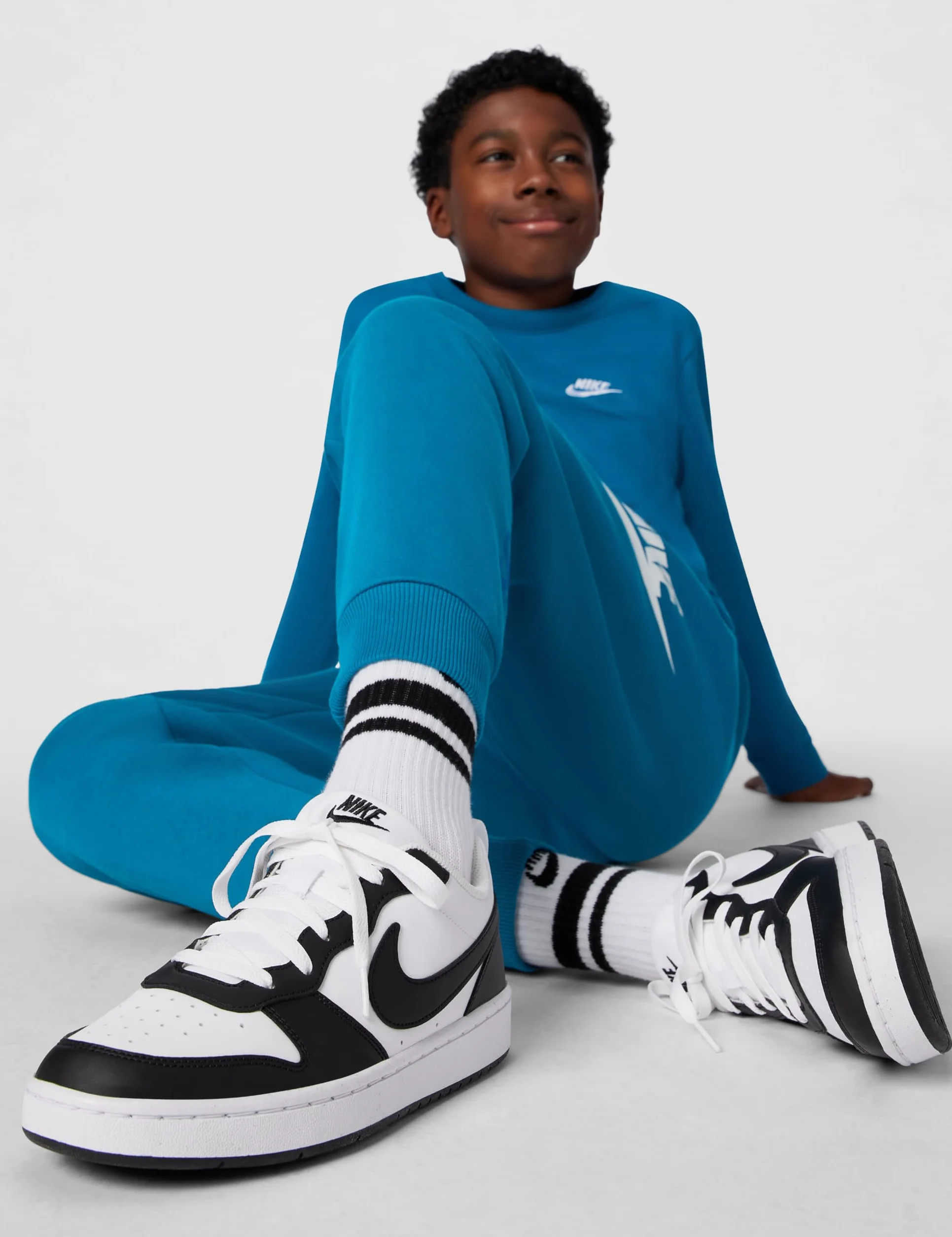 NIKE Court Borough Low Recraft Sneaker Kinder Unisex