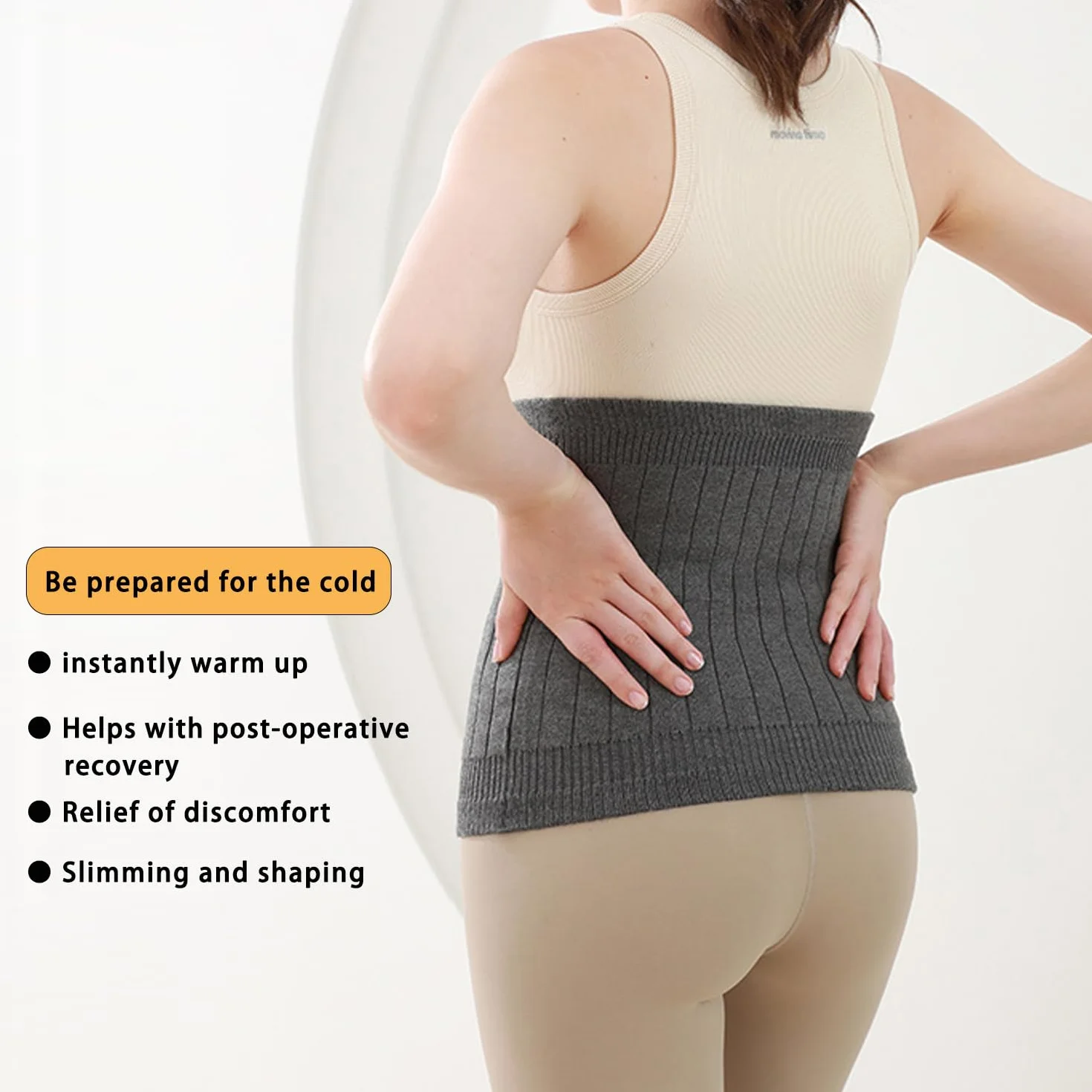 Calentador de riñones de cachemira de invierno para mujer y hombre, calentador de espalda, cintura térmica, soporte elástico, cinturón de lana, calentador lumbar, alivio del dolor para mujeres y