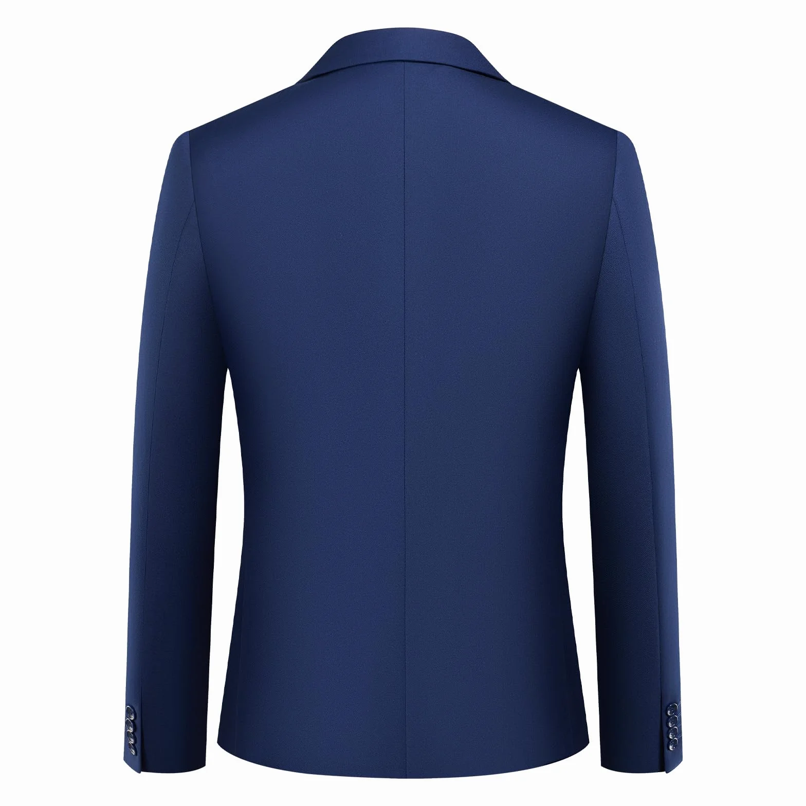 Traje para Hombre de 2 Piezas Slim Fit Blazer y Pantalones Color Liso