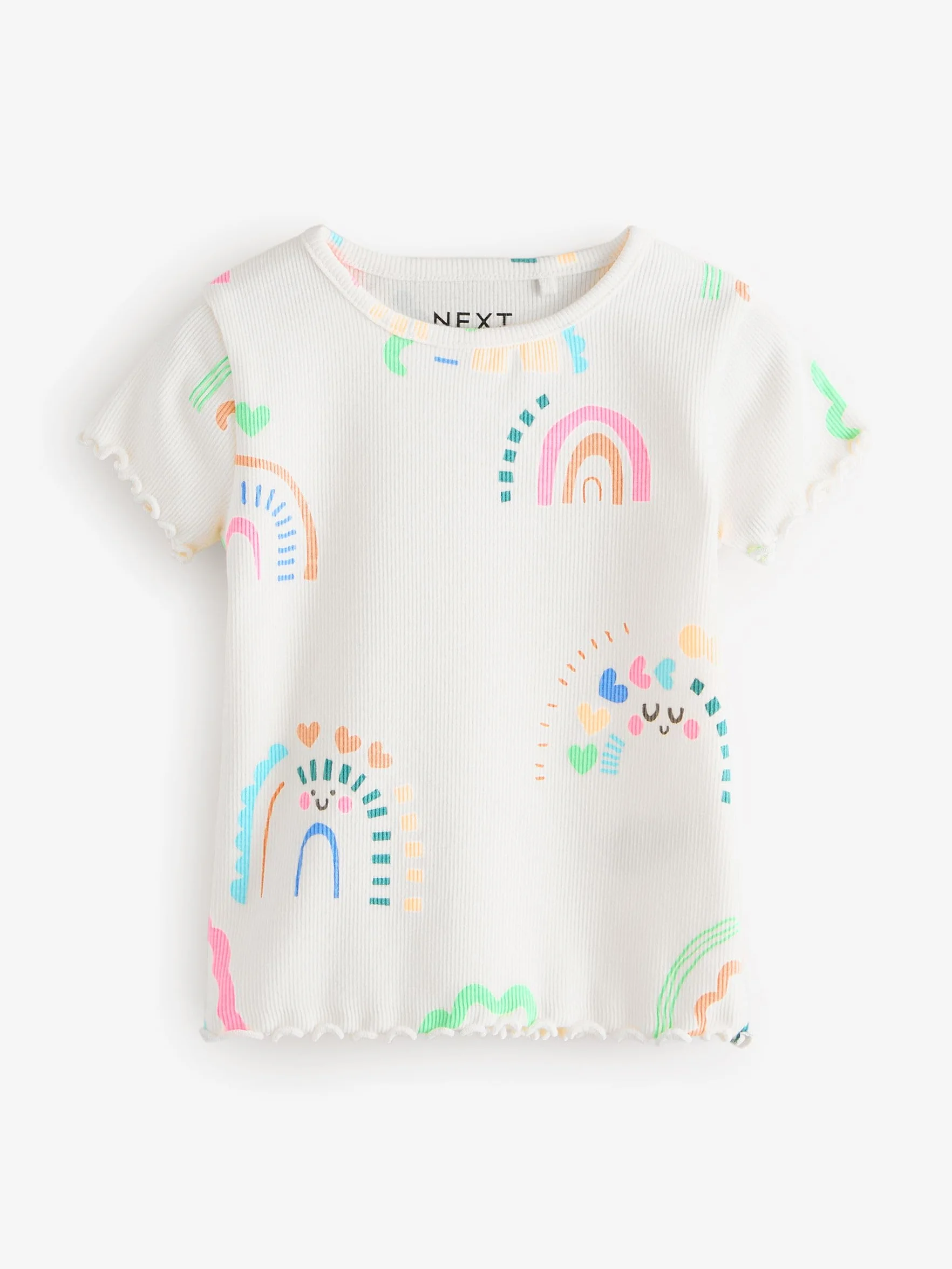 NEXT Niñas Pack de 5 Camisetas de Manga Corta