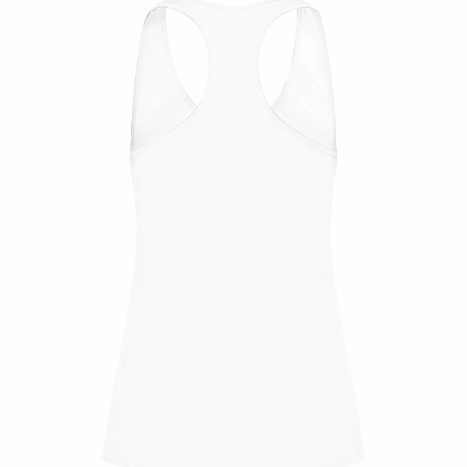 Camiseta Tirantes para niñas Deportistas - Camiseta Interior elástica Entallada Espalda Estilo nadadora, cómoda, Lisa y Suave