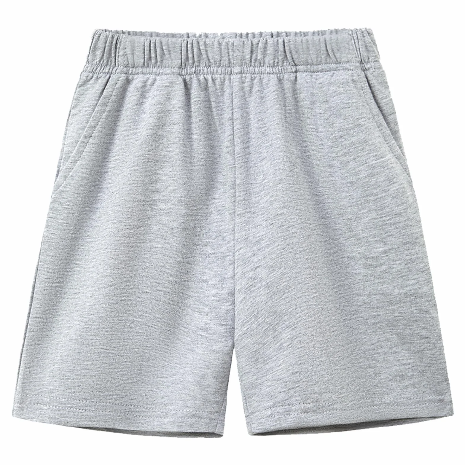 Pantalones Cortos Niño Algodón Cintura Elástica 2 Bolsillos Pack de 3