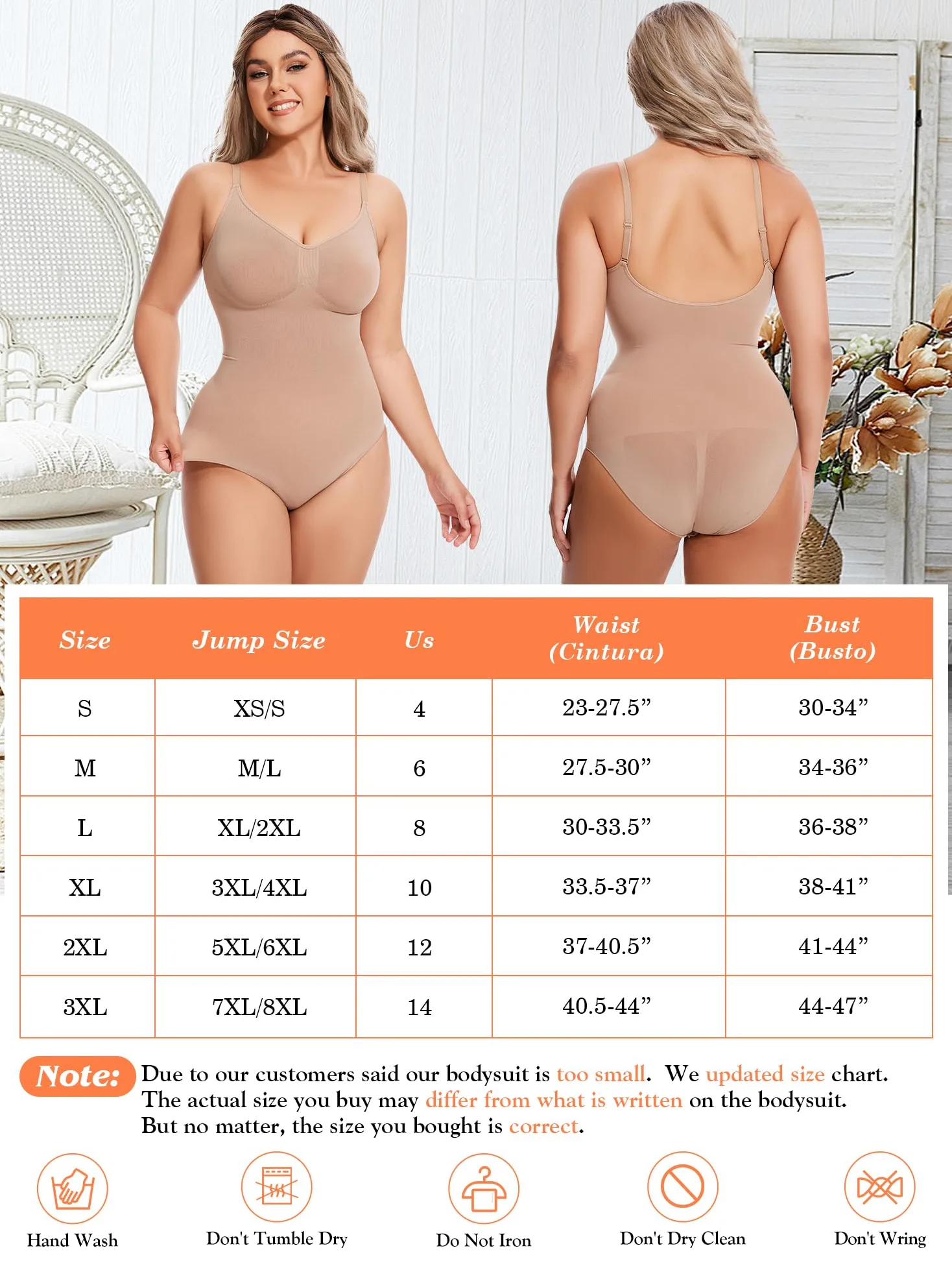 Atbuty Body de muslo medio, moldeador de cuerpo completo, torso corto para mujer, control de abdomen, esculpido sin costuras, moldeador de cuerpo pequeño