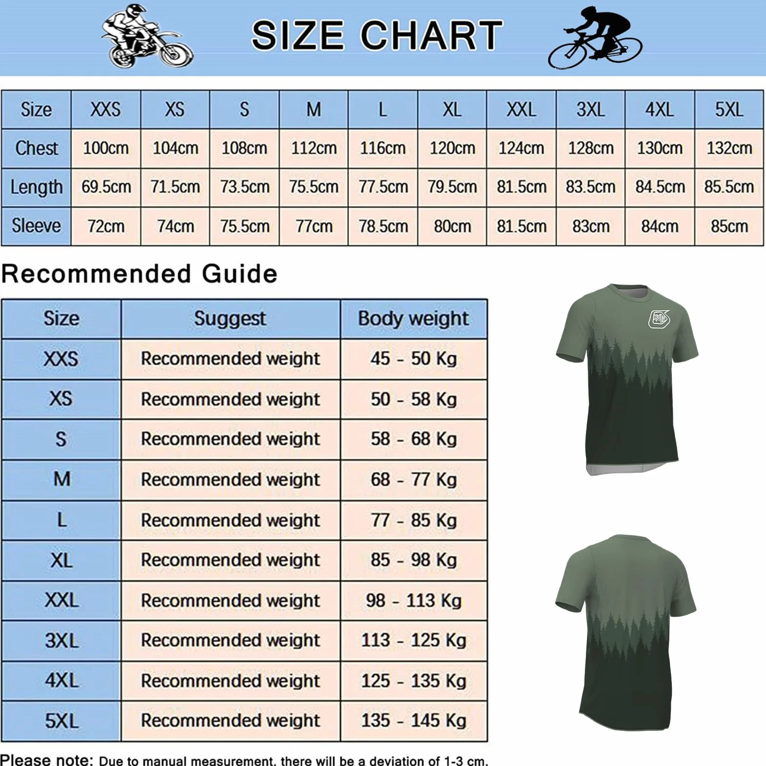 Camiseta MTB Manga Corta para Hombre, Ropa de Ciclismo de Montaña Textura Suave