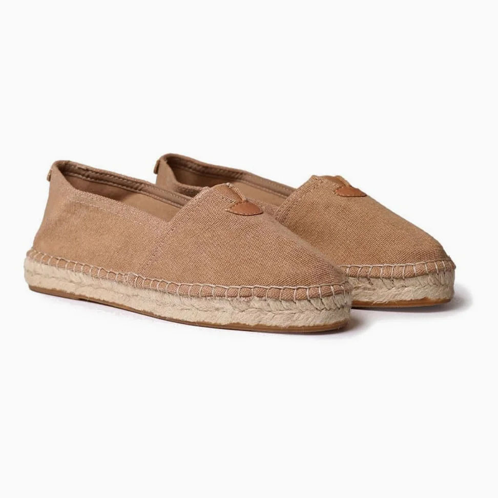 Toni PONS - Toni Pons BLANES-ER - Alpargatas Unisex Veganas de Algodón y Yute - Color Torrat - Textil