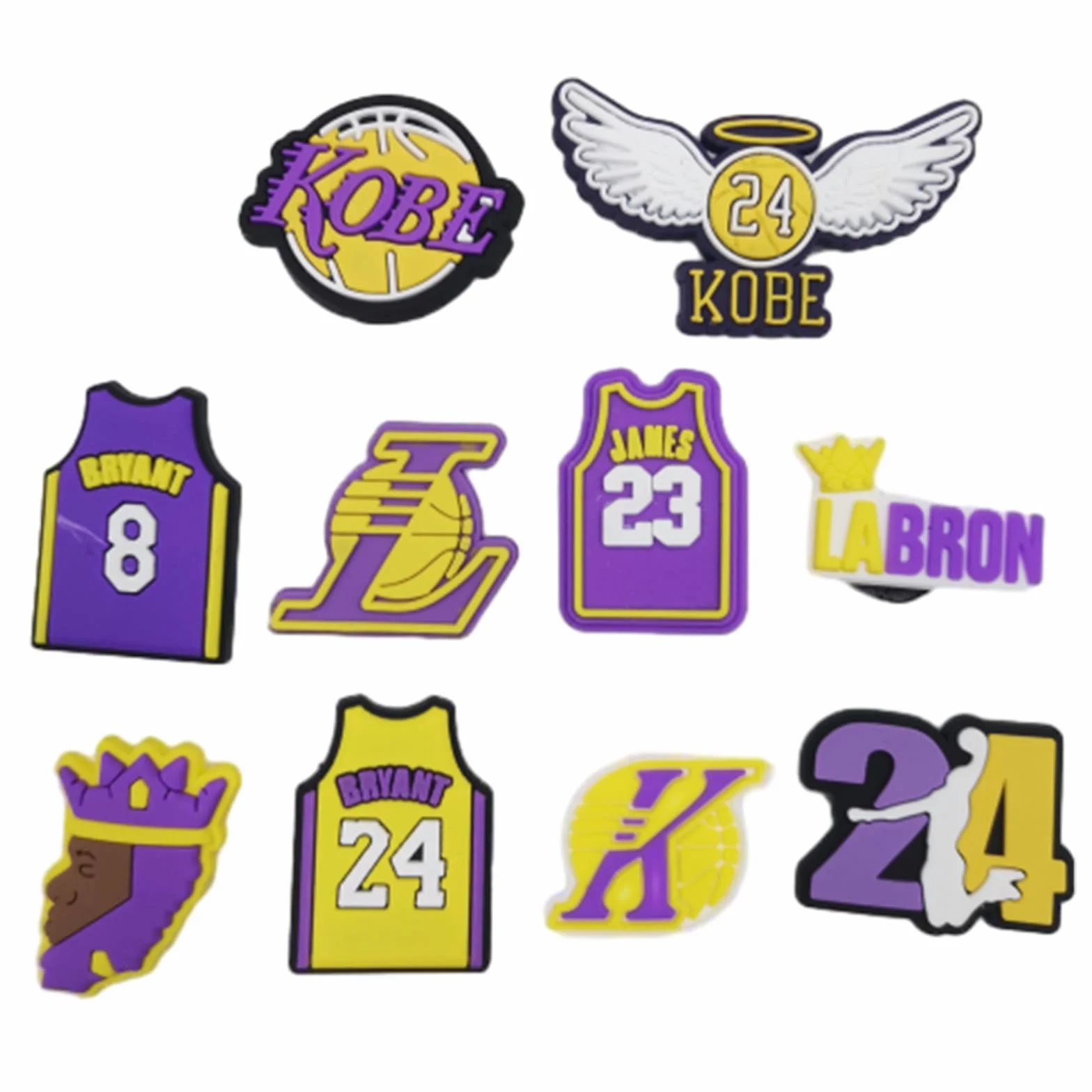 Shoe Charms Crocs,20 Piezas PVC Adornos de Zapatos,DIY Cartoon Baloncesto Decoración de Zapatos Caricatura Accesorios para Bricolaje Decoraciones Zueco Sandalias Pulseras Niños Adultos,Basketball