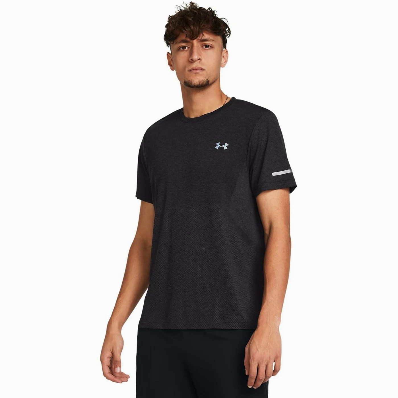 Under Armour Seamless Stride Camiseta de Running Hombres Black