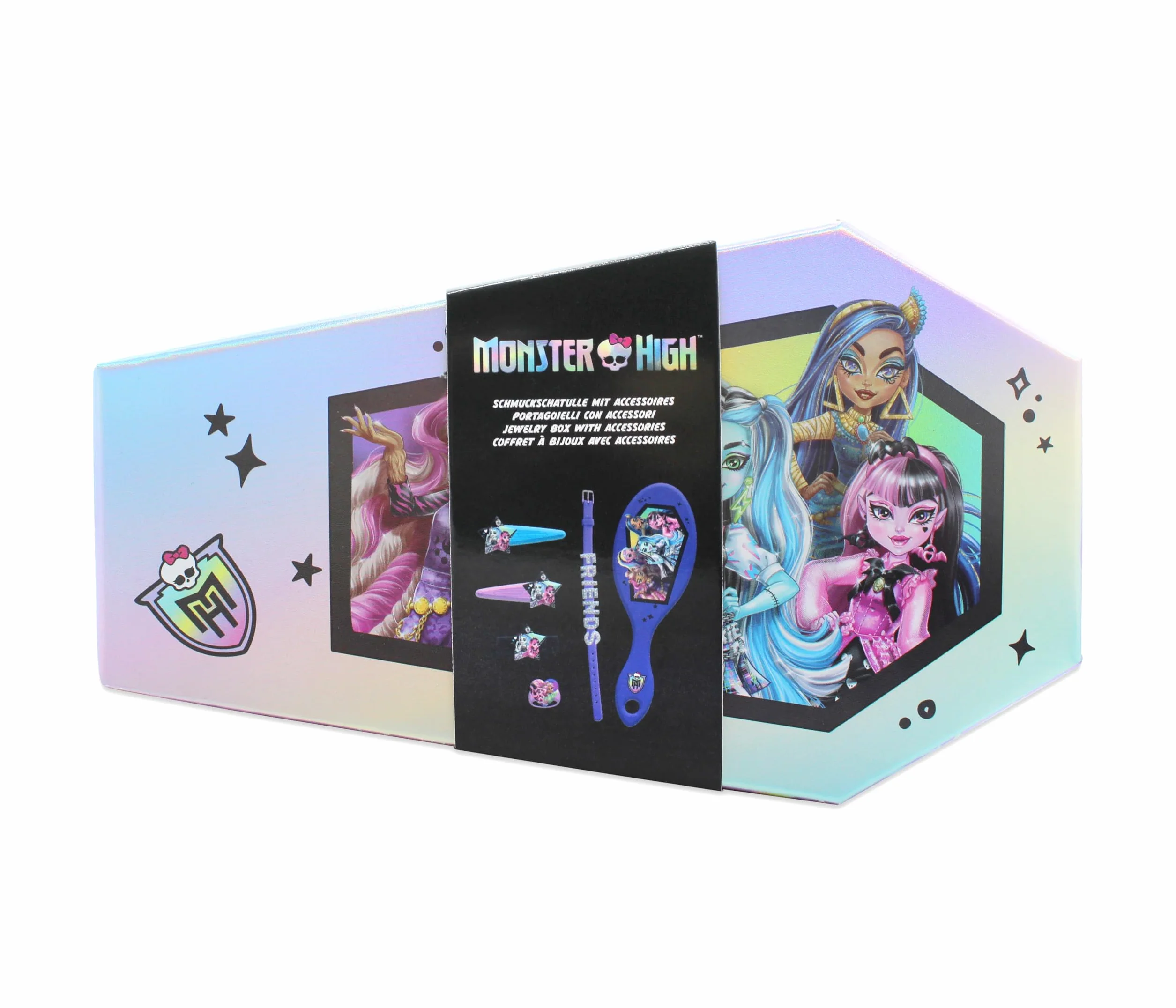 Joytoy Monster High Joyero con accesorios, 22,5 x 13,5 x 6 cm
