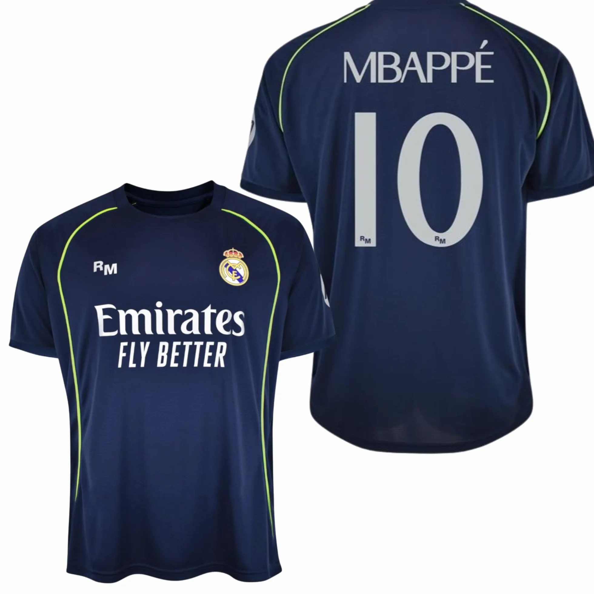 Real Madrid Camiseta Adulto 2a Equipación 25-26 Camisa Unisex Adulto (Pack de 1)