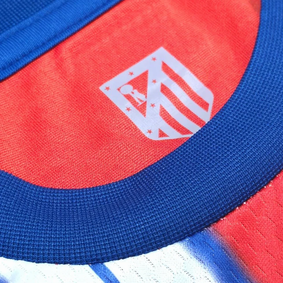 Atletico de Madrid Kit 2024-2025 | Camiseta y pantalón fútbol | Diseño local inspirado en el club | Tejido transpirable | Estilo